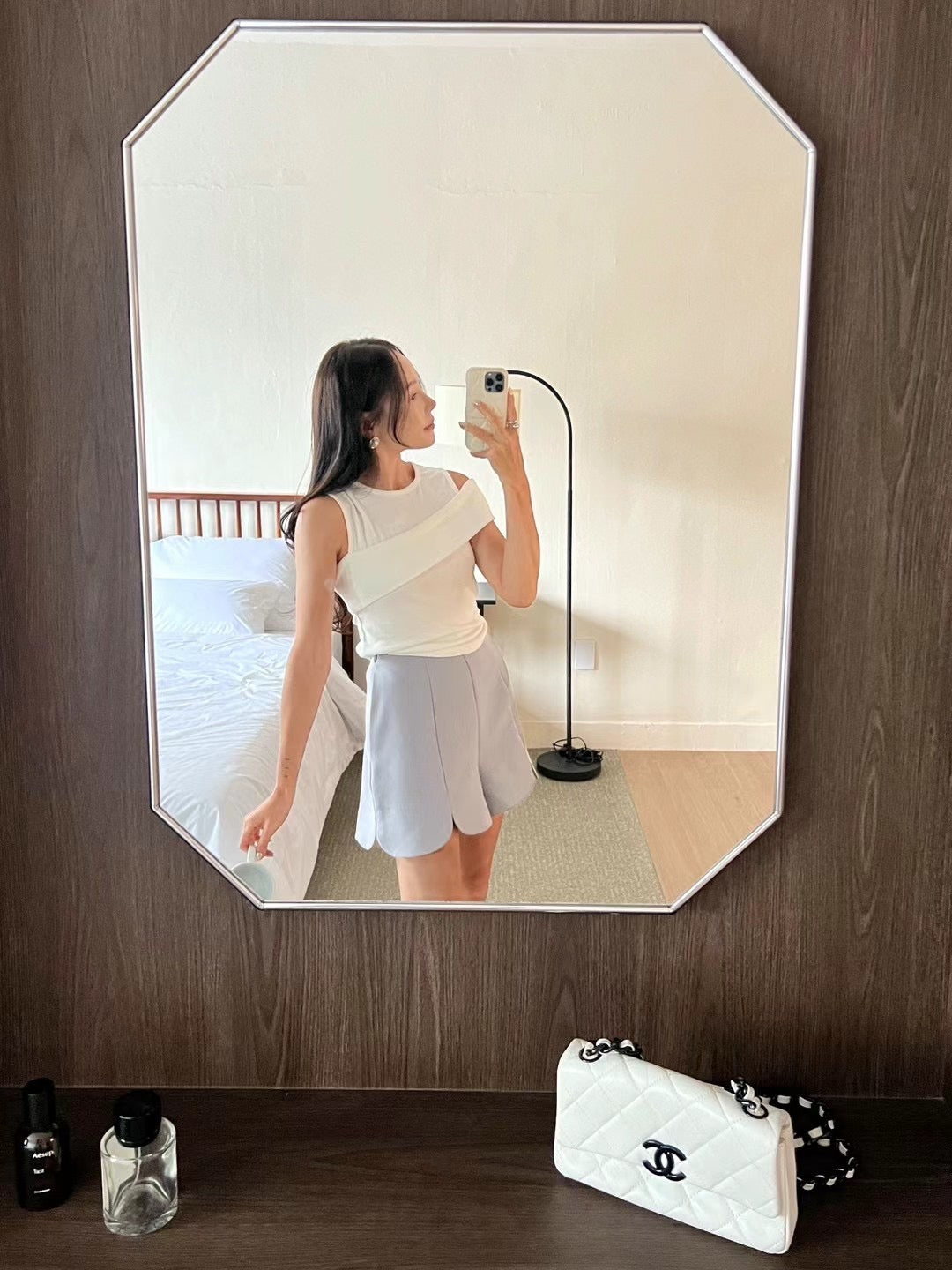 Heart Shape Chiffon Shorts