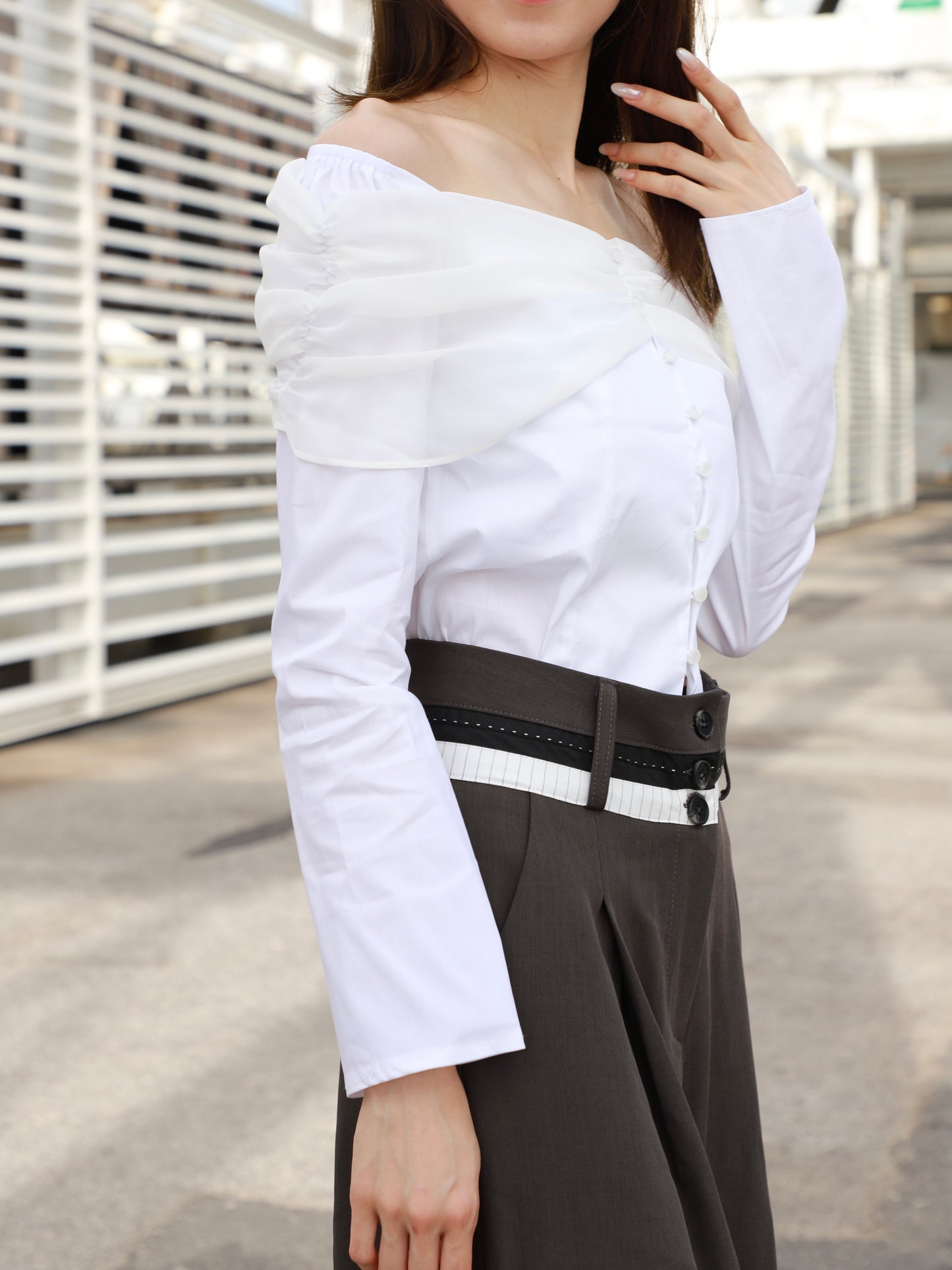 Ruffles Off Shoulder Top