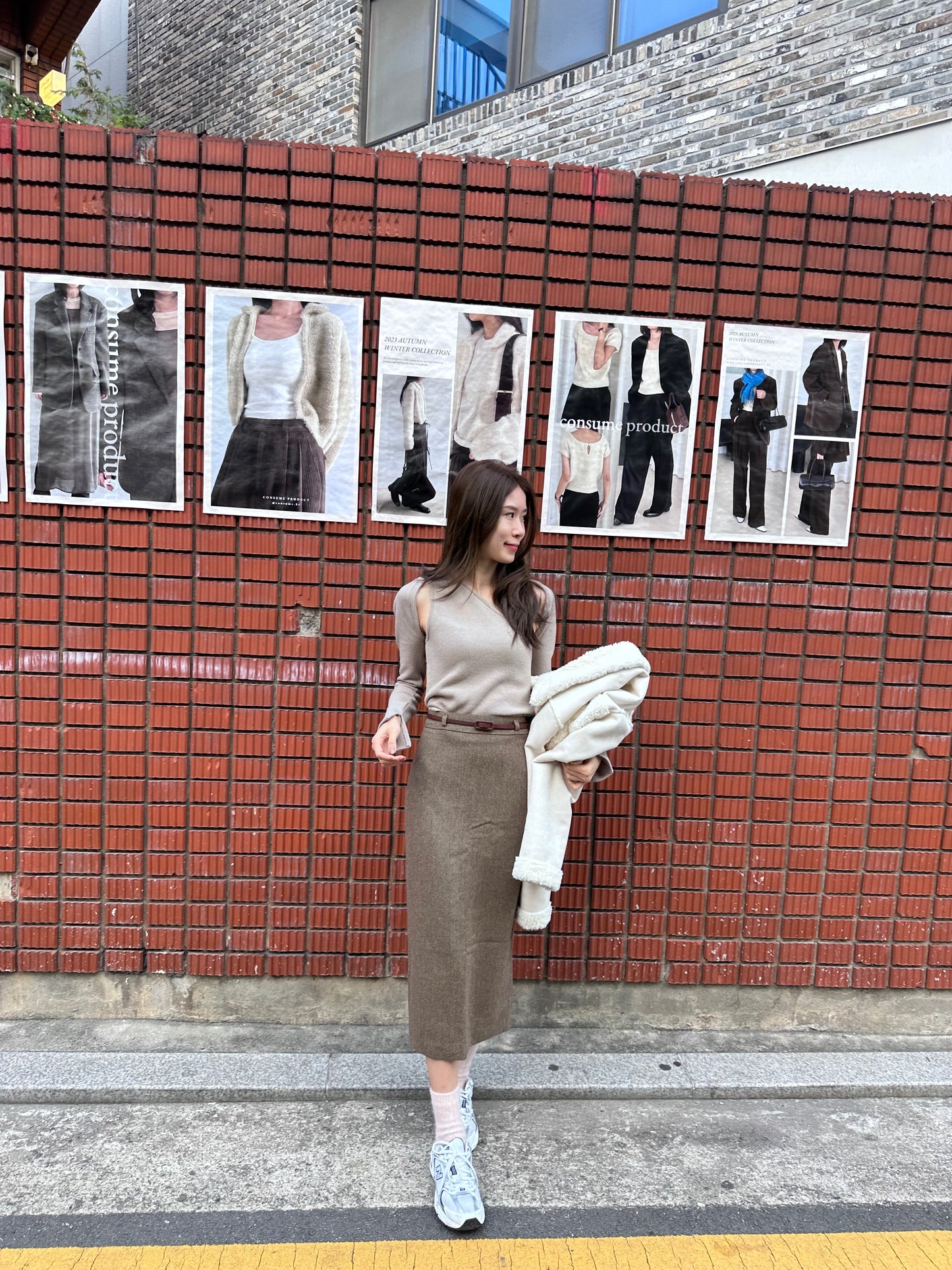 Cropped Off Shoulder with Cardigan Set