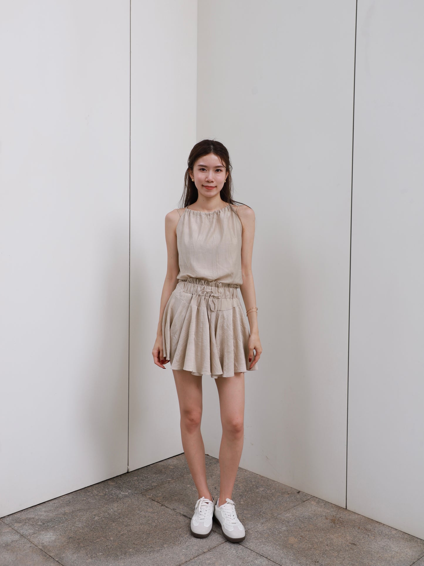 Linen GAGA Tank & Short Set