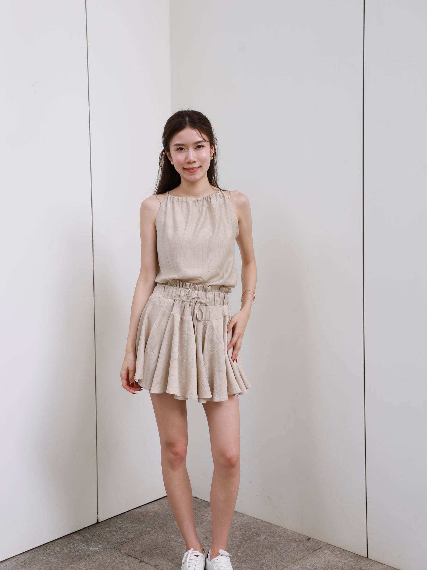 Linen GAGA Tank & Short Set