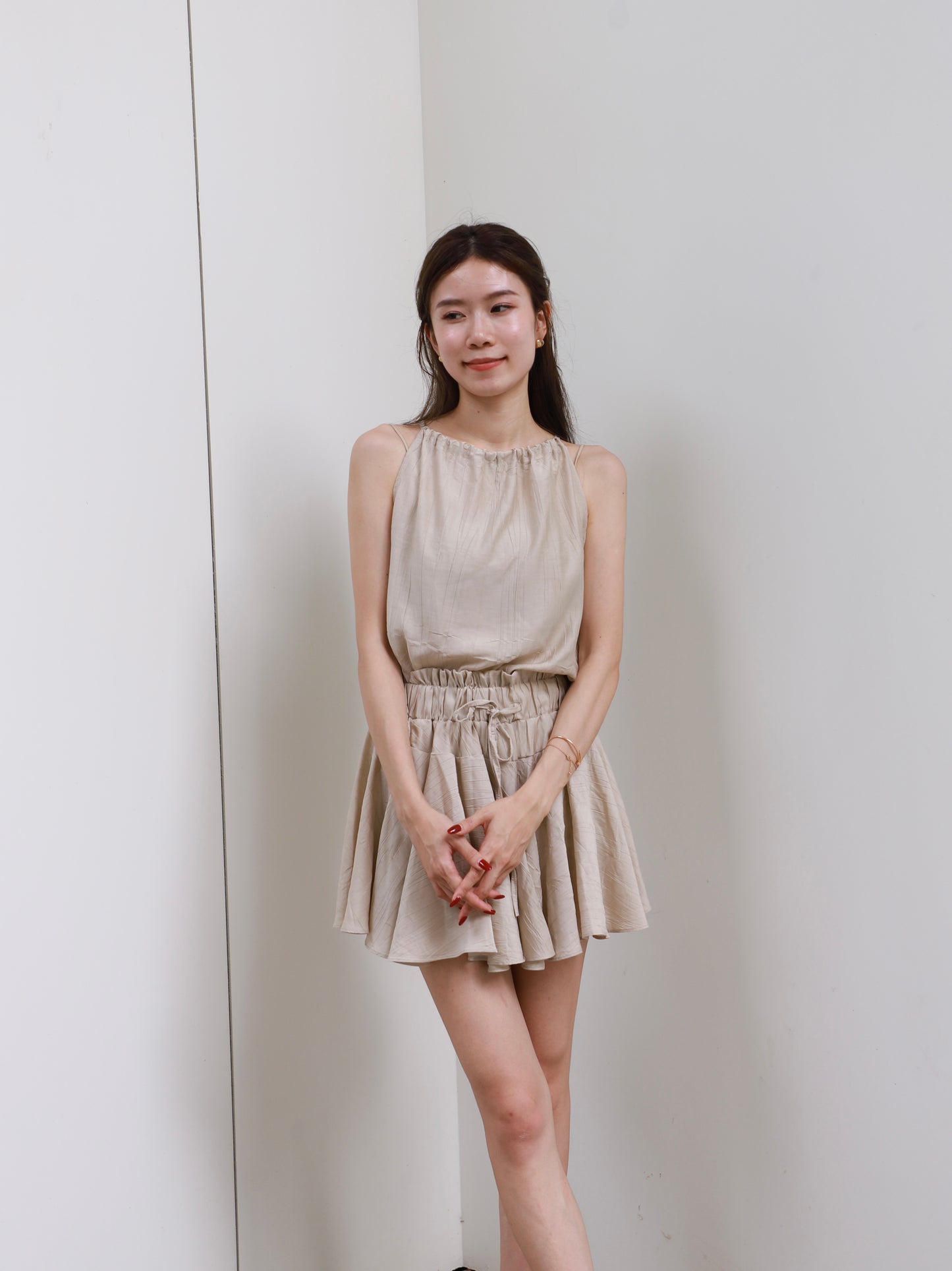 Linen GAGA Tank & Short Set