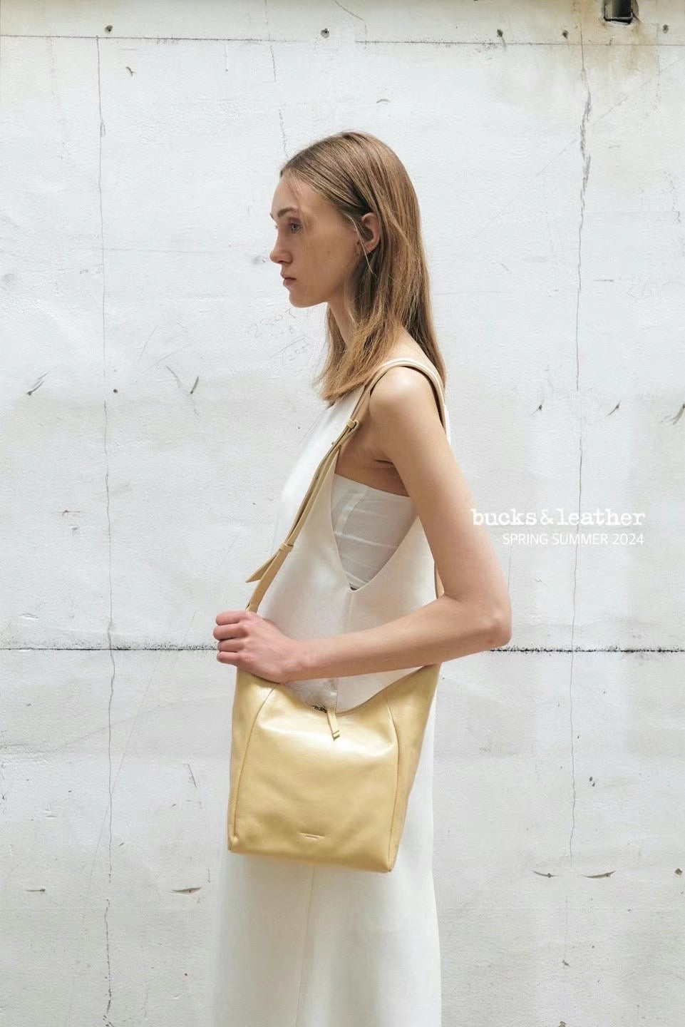 Real Leather Hobo Bag