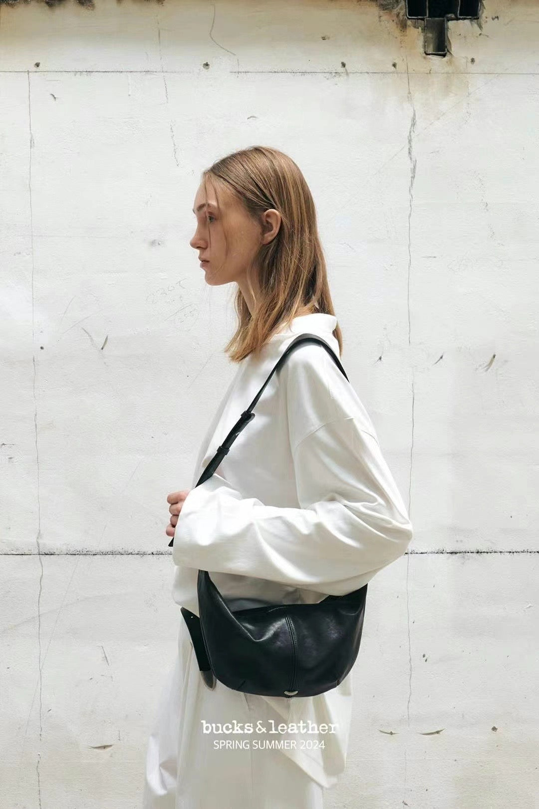 Moon Real Leather Bag