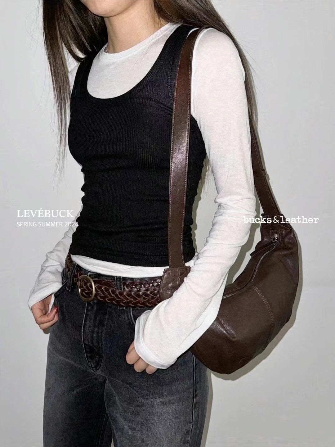 Moon Real Leather Bag