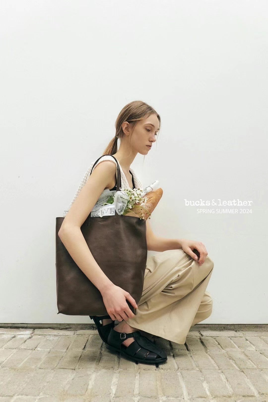 Big Office Leather Bag