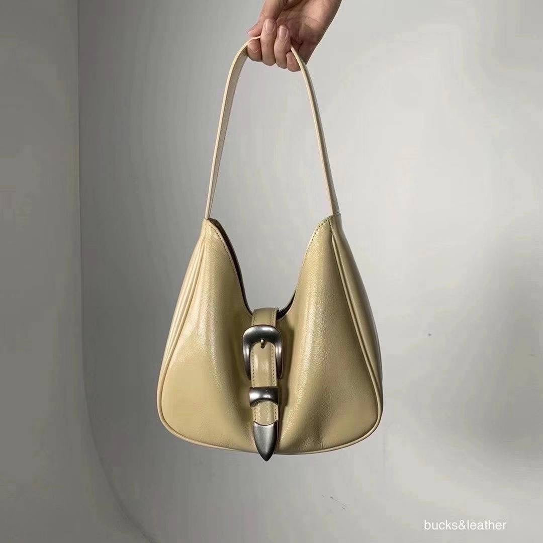 Button Shoulder Bag