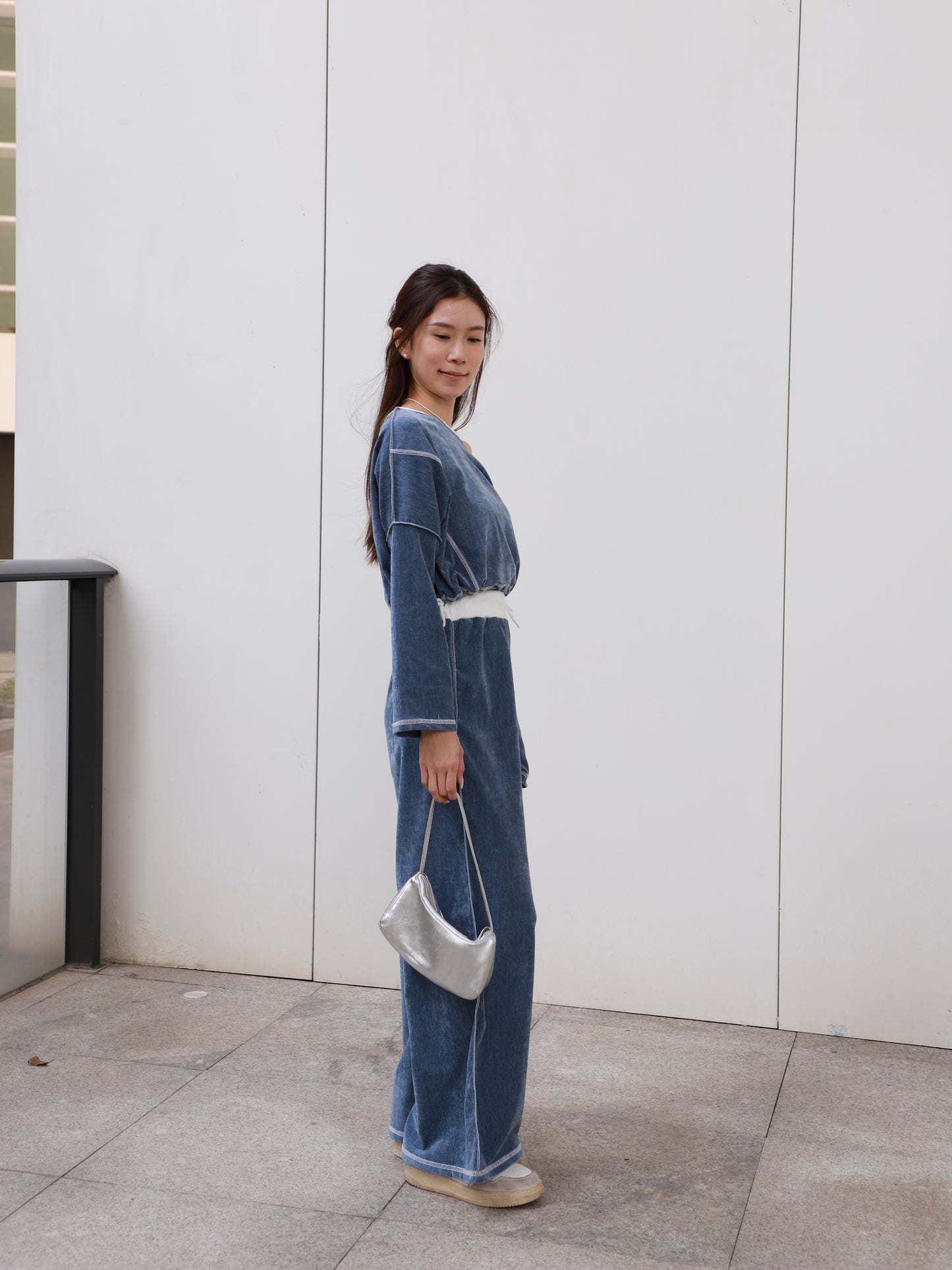 Velvet Top & Pants Set