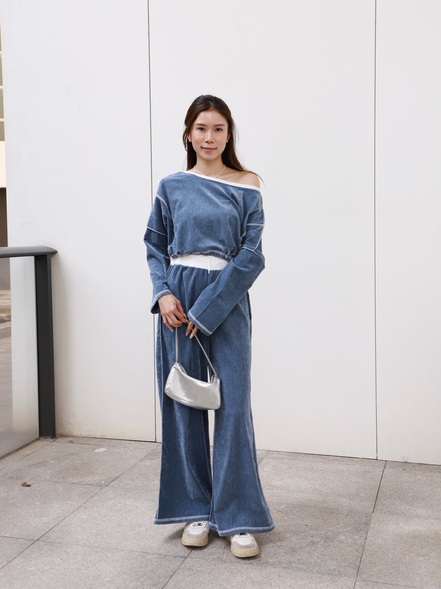 Velvet Top & Pants Set