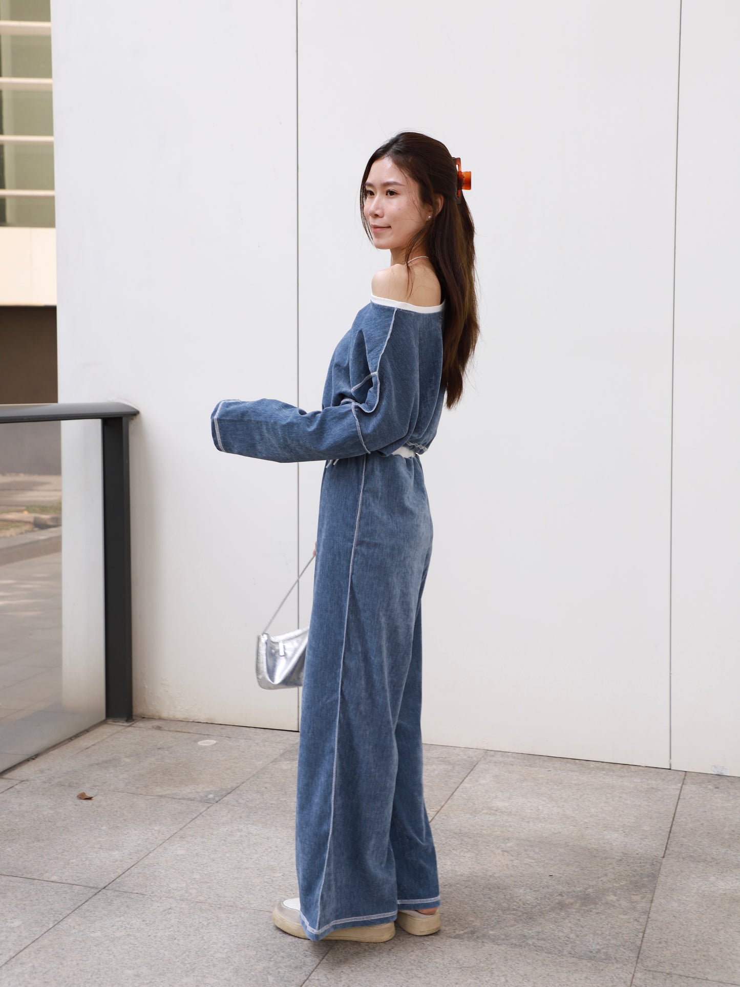 Velvet Top & Pants Set
