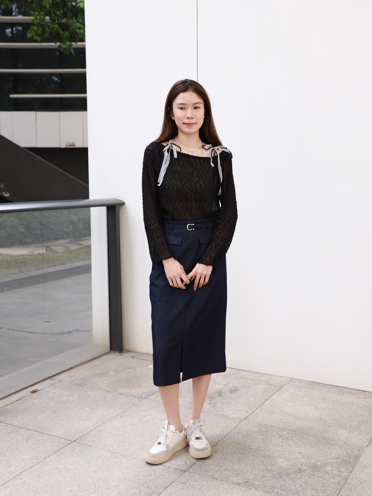 Ribbon Tied Grace Top