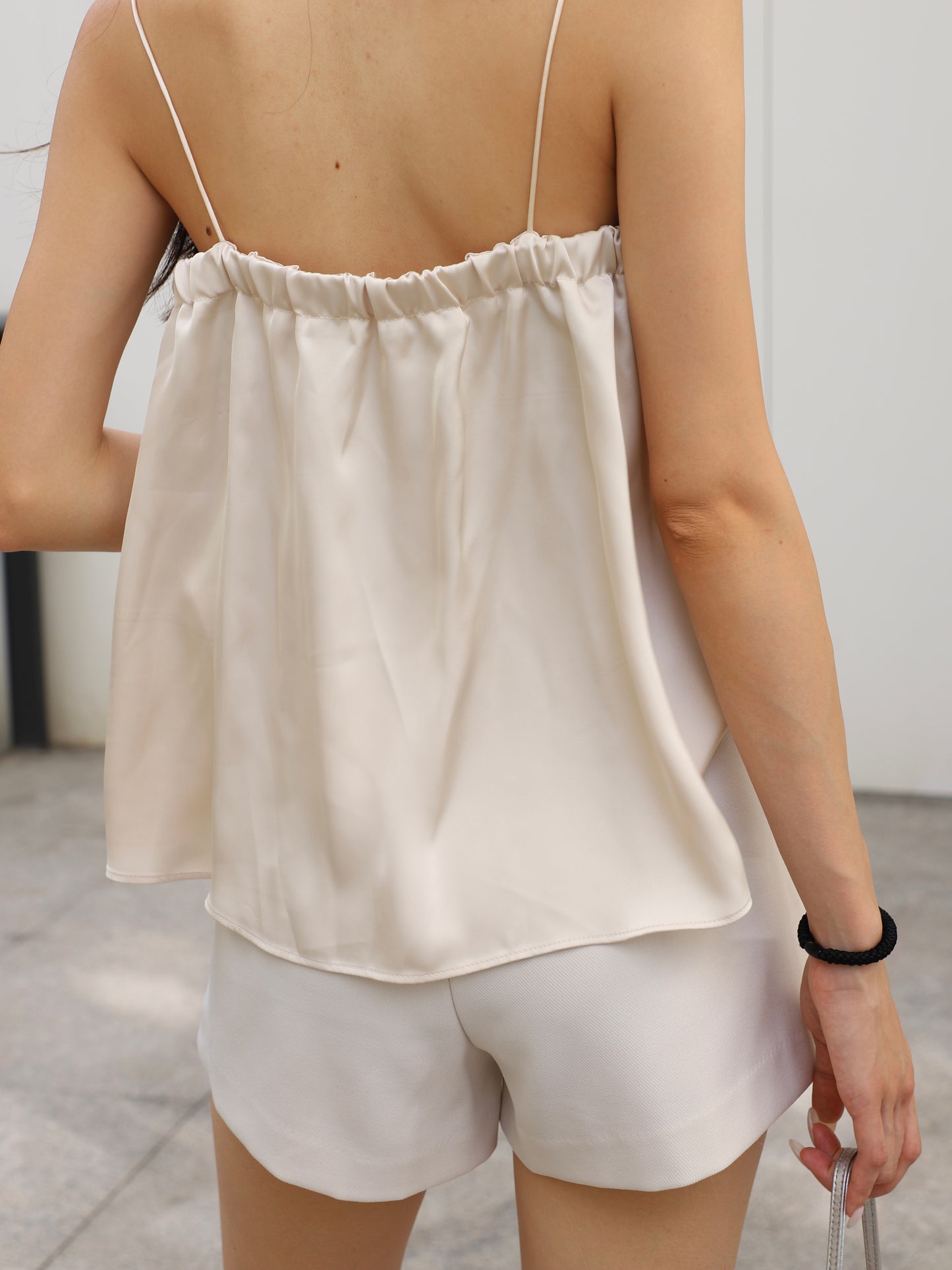 Thin Line Silk Tank Top