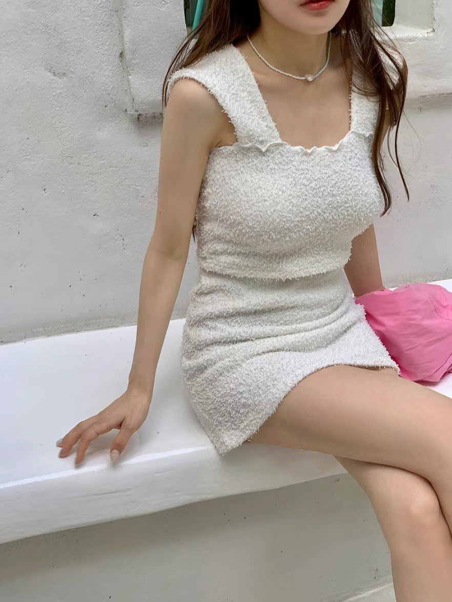 Towel Tank Top & Skirt Set