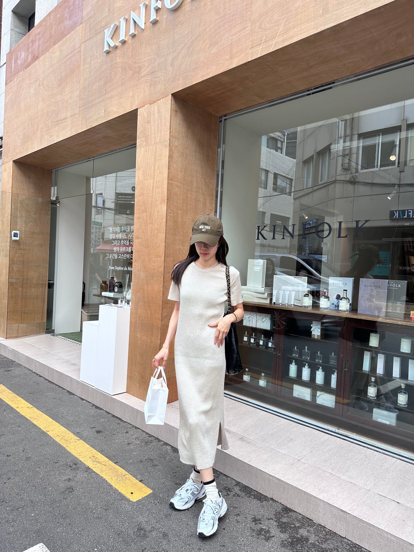 Basic Oat Maxi Dress