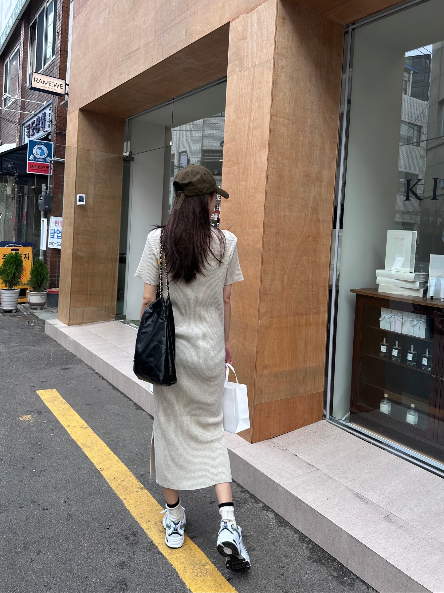 Basic Oat Maxi Dress