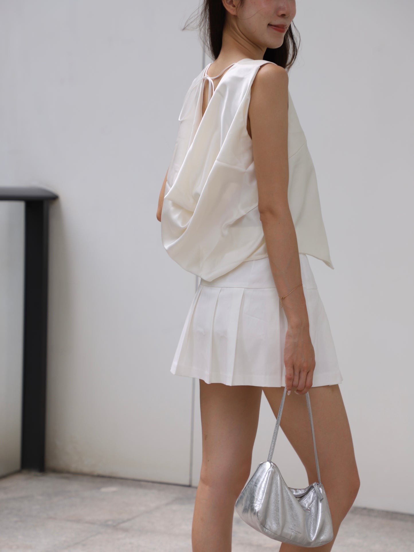 Mix Silk Vest Top
