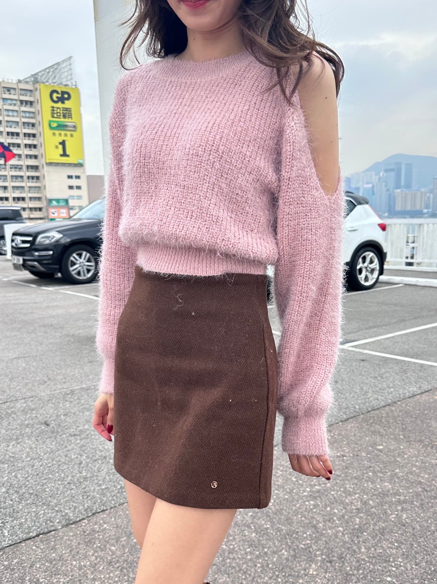 Elsa Fluffy Long Sleeves Sweater