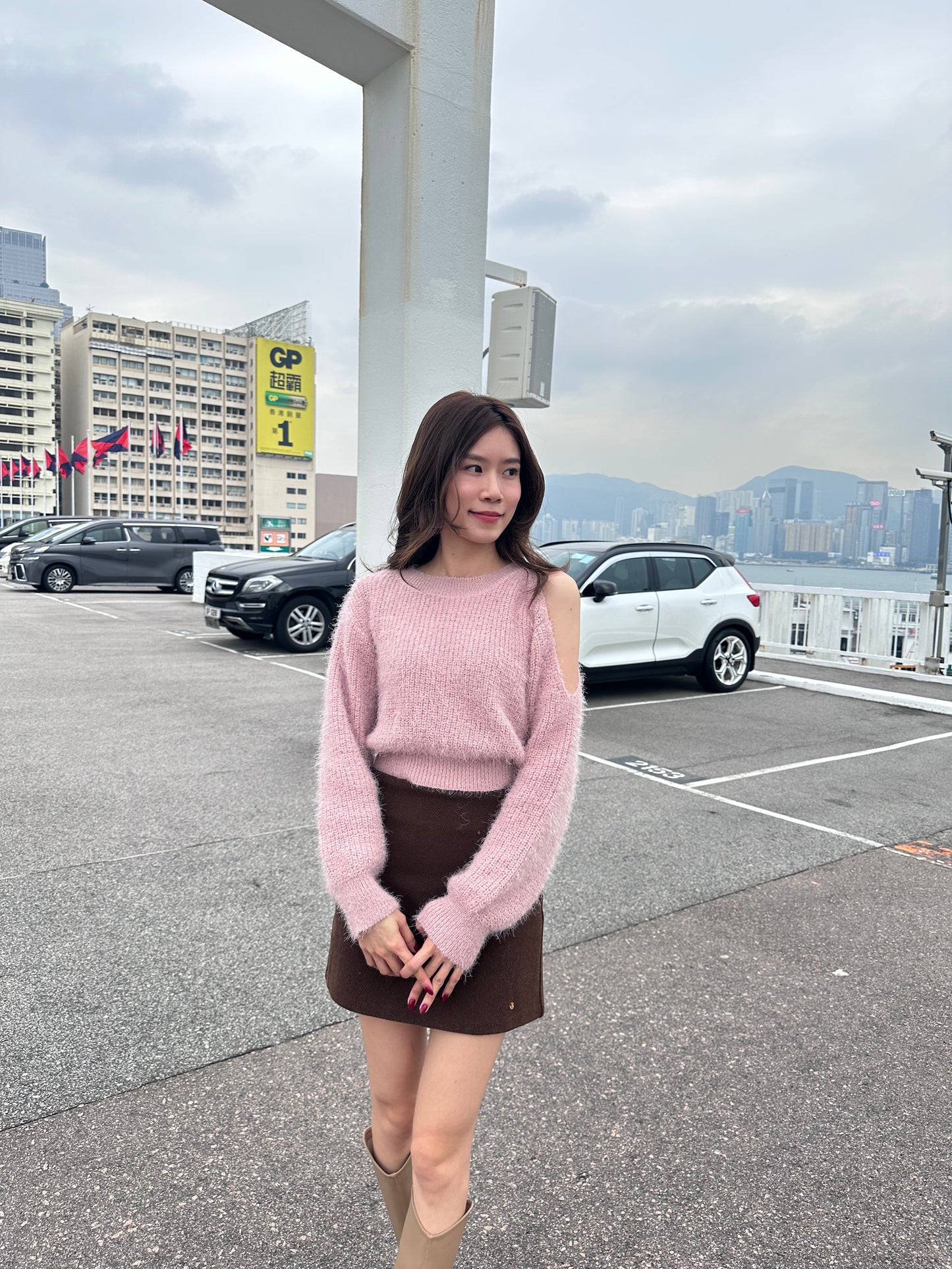 Elsa Fluffy Long Sleeves Sweater