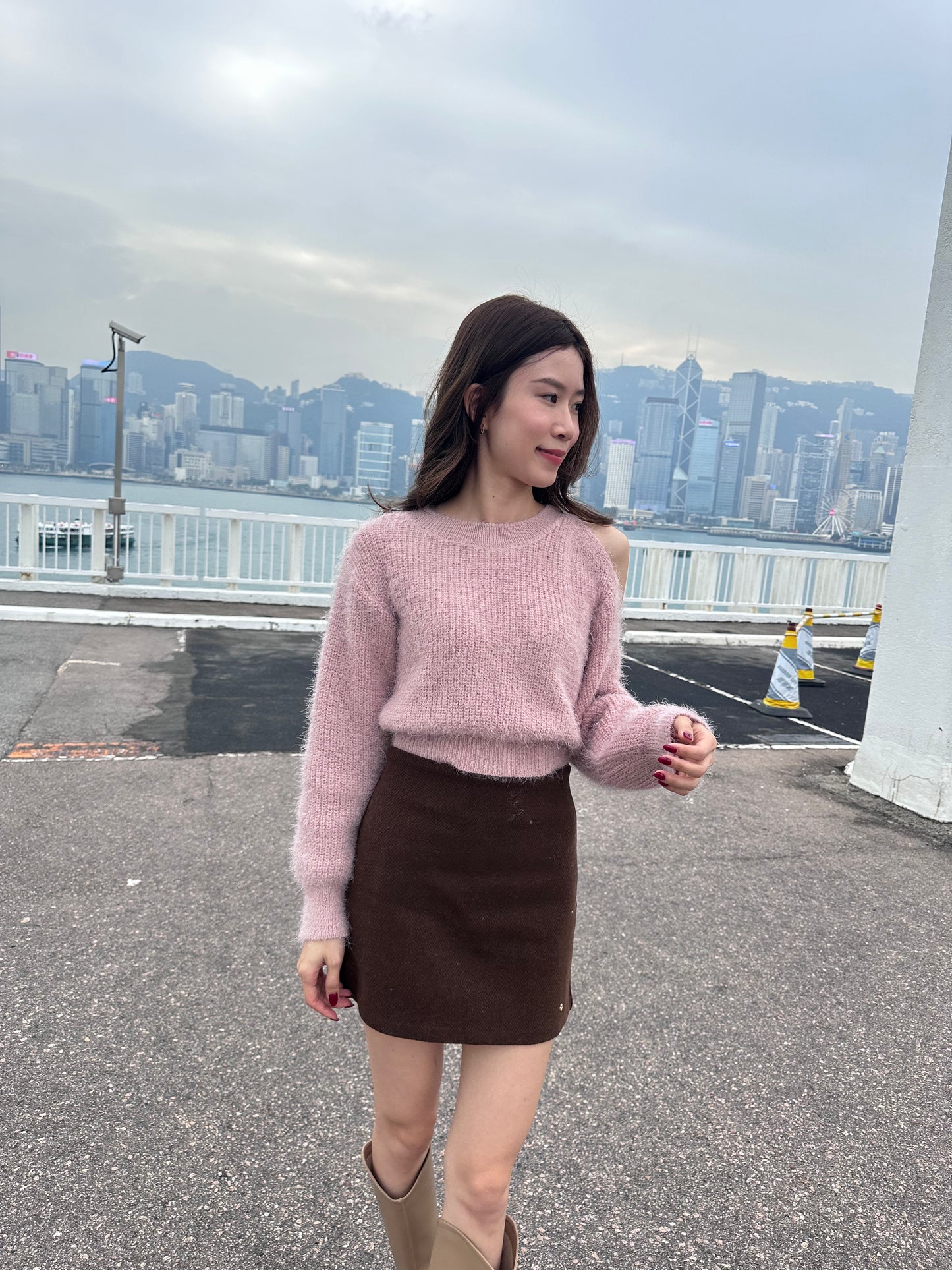 Elsa Fluffy Long Sleeves Sweater