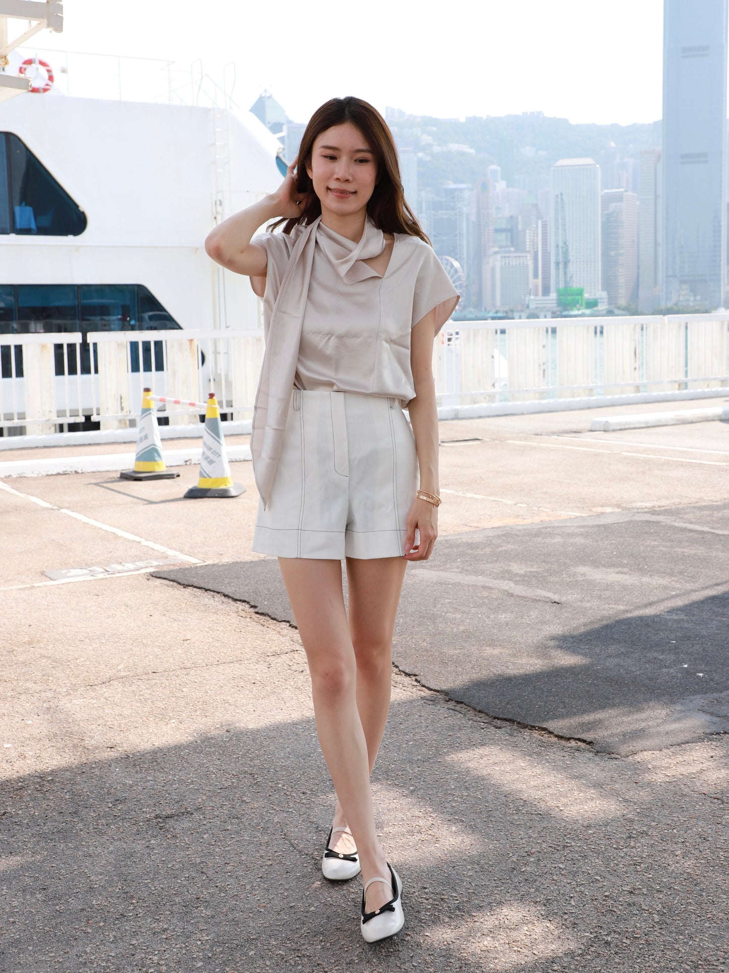 Ribbon Ballet Flat