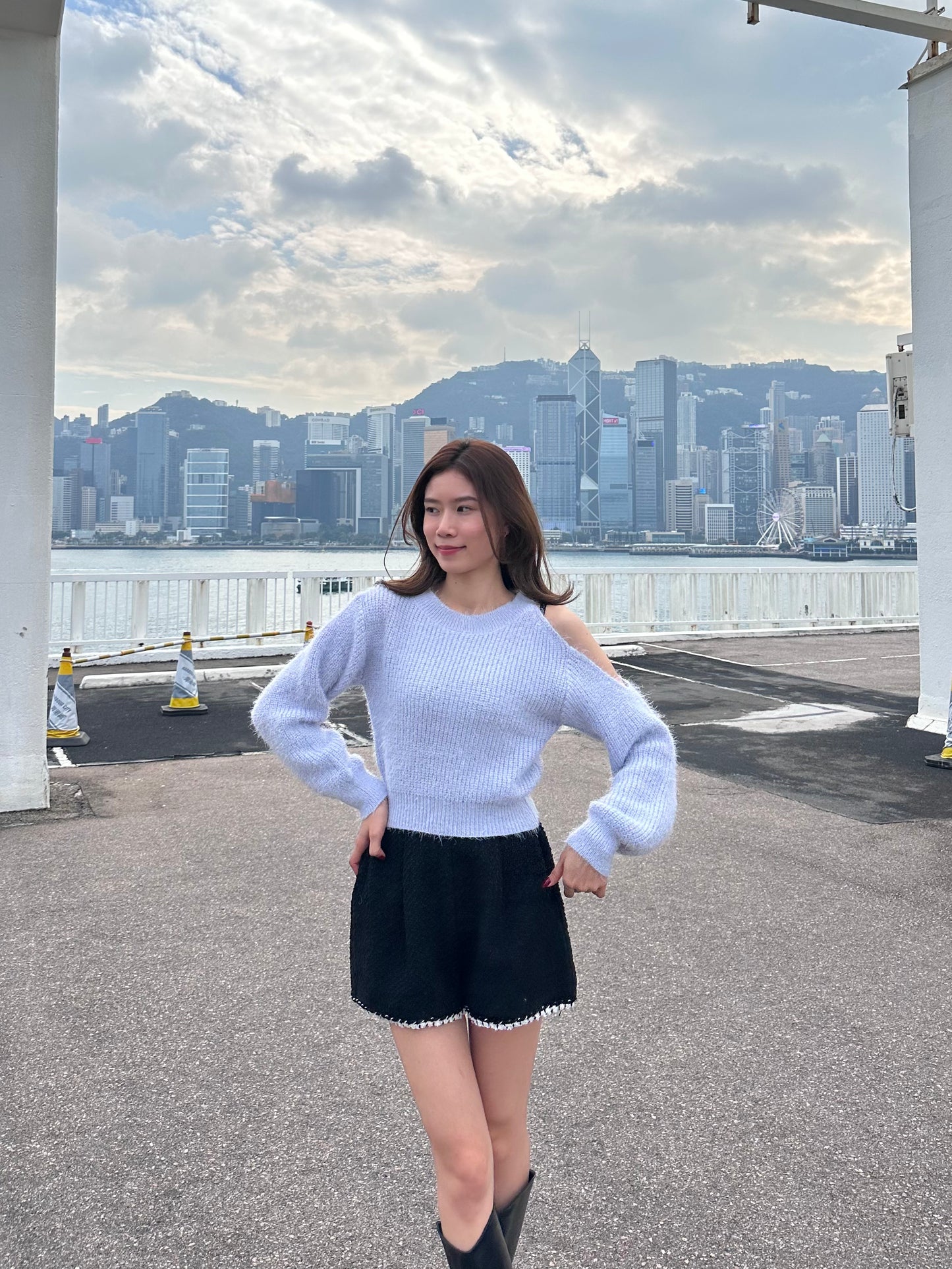 Elsa Fluffy Long Sleeves Sweater
