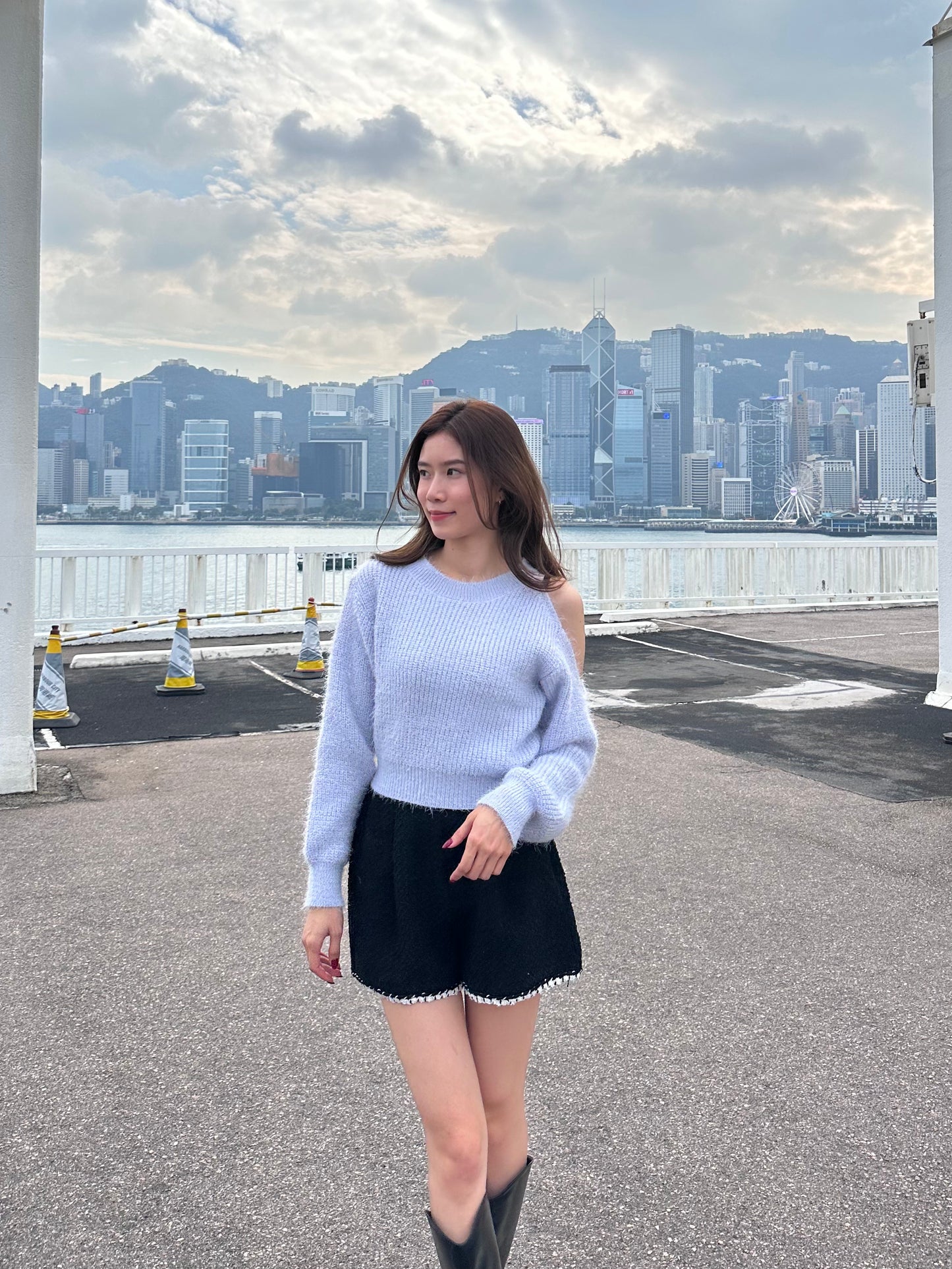 Elsa Fluffy Long Sleeves Sweater