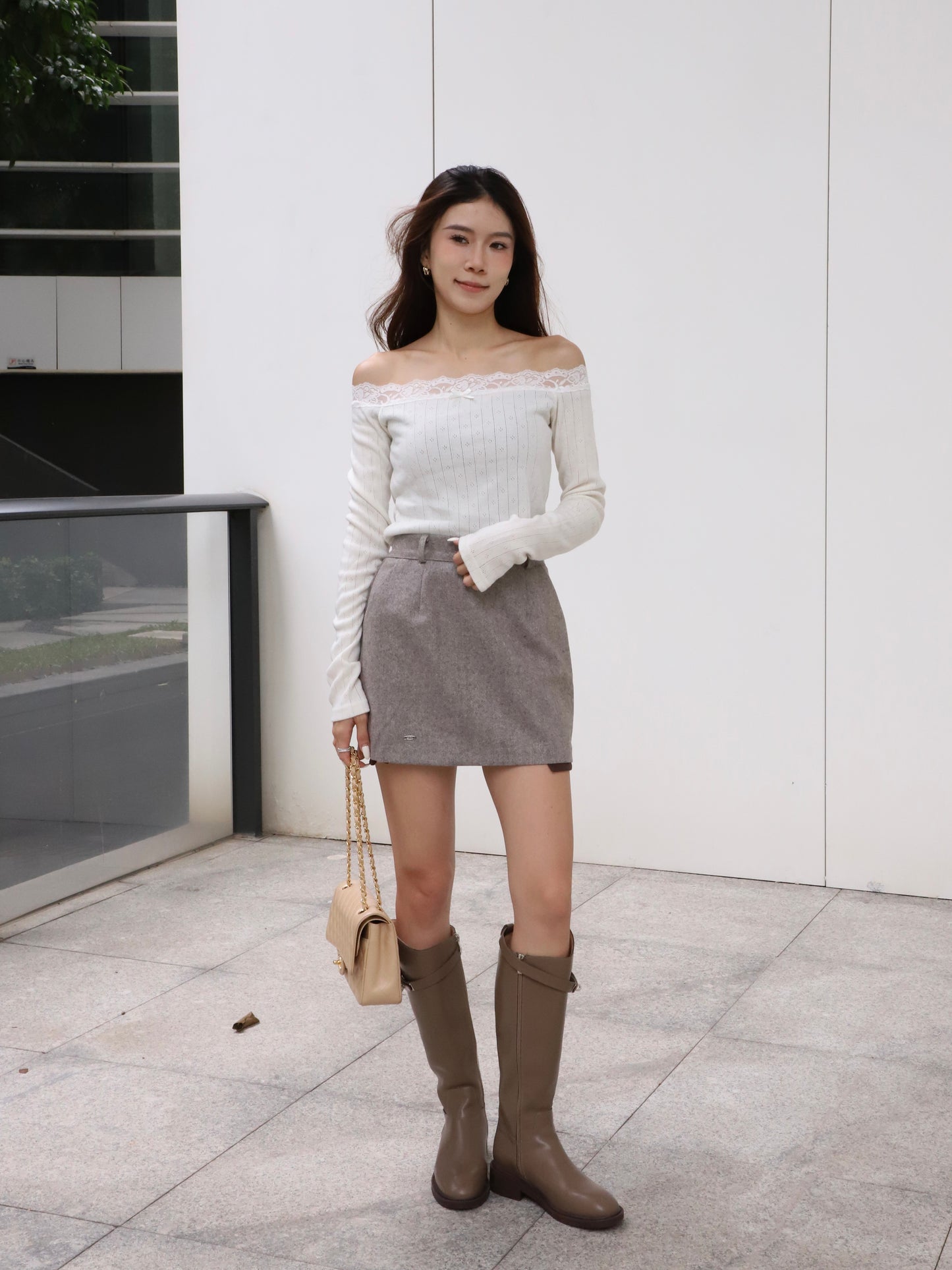 Vintage Button Skirt