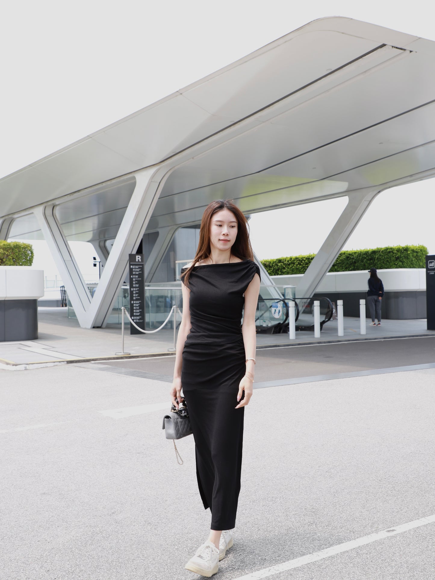 Modal Cotton Top & Skirt Set