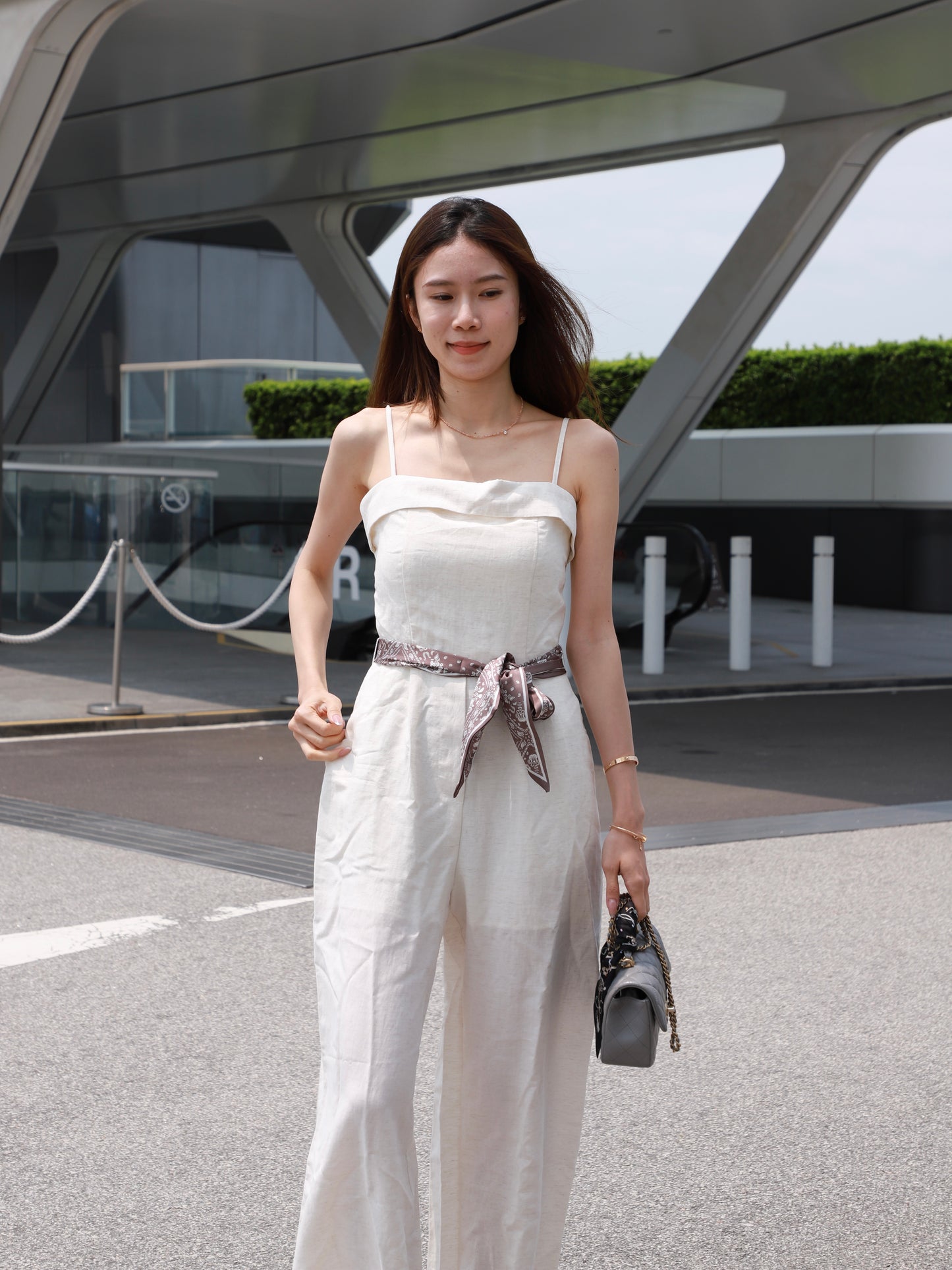 Holiday Jumpsuit (with belt)