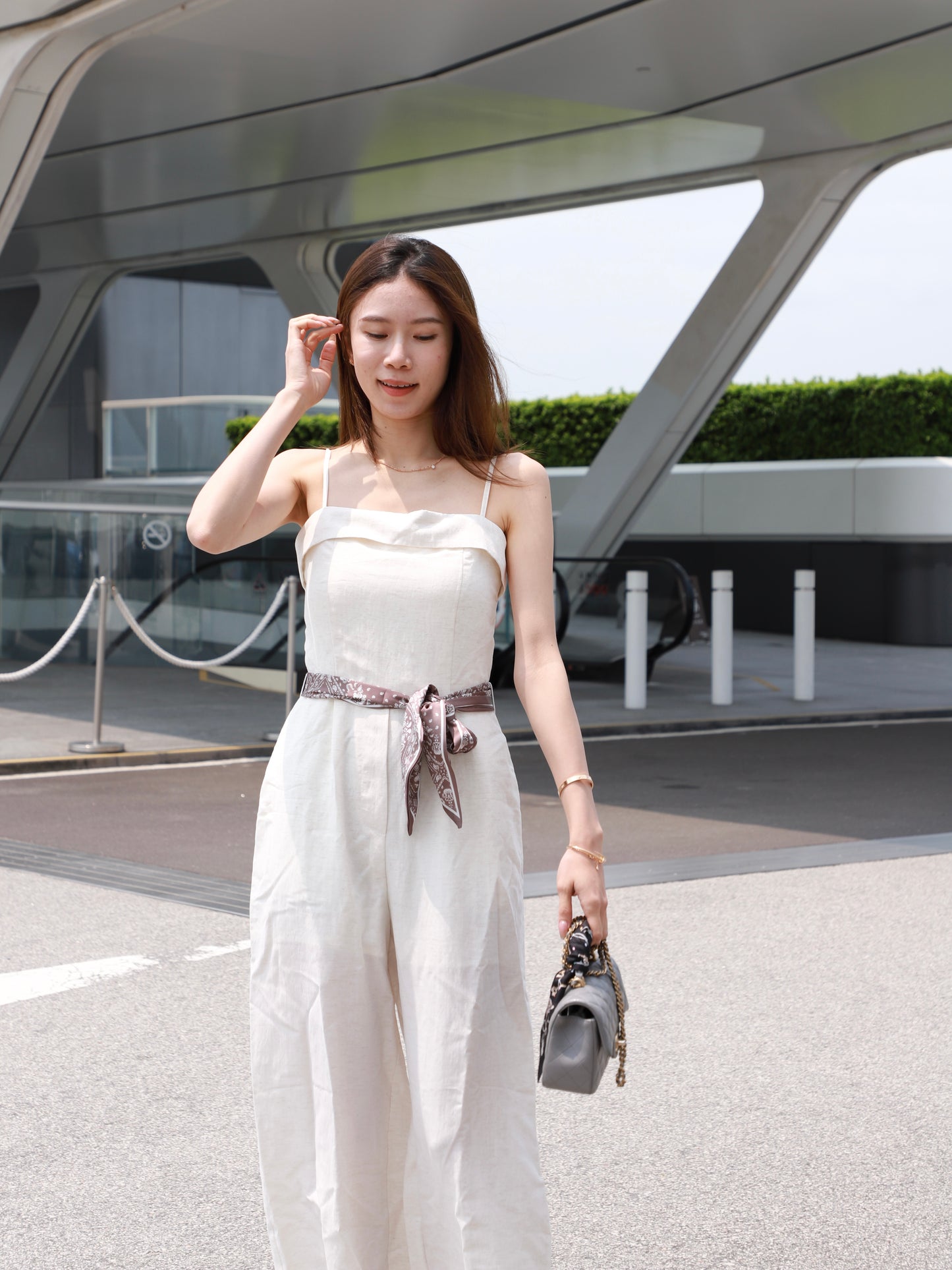Holiday Jumpsuit (with belt)