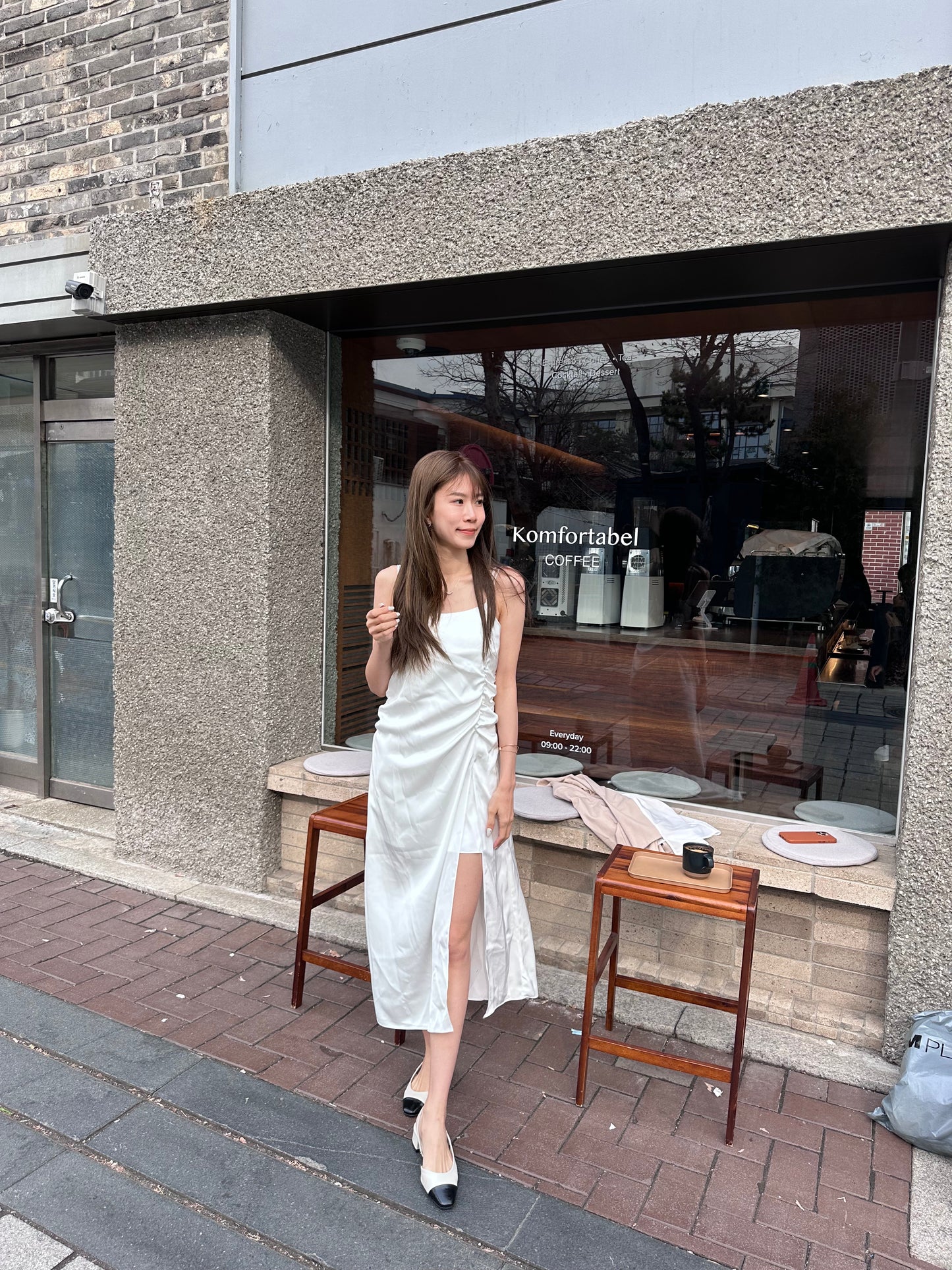 Tied Up Silk Maxi Dress
