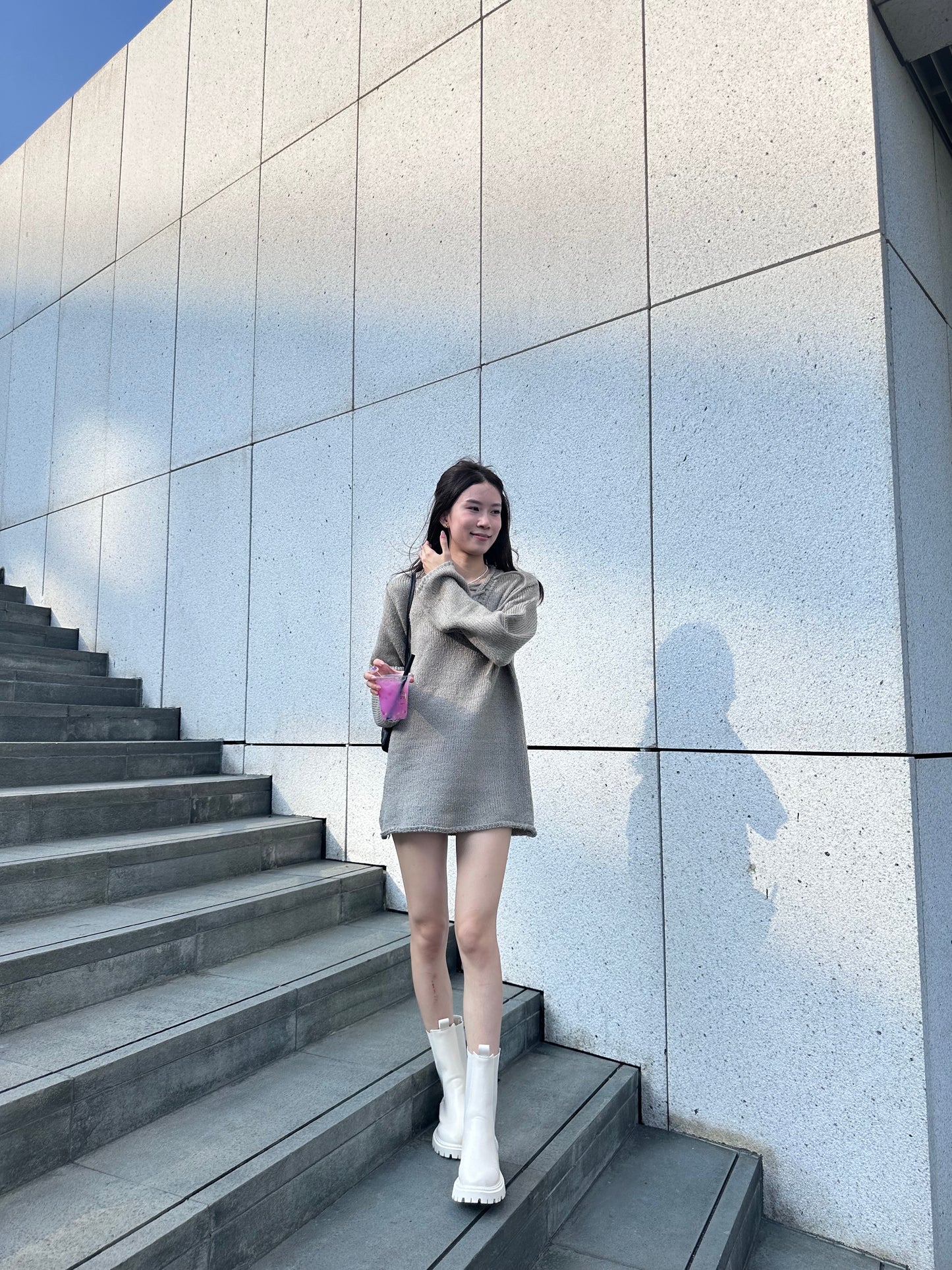Tied on the Chest Oversize Cardigan