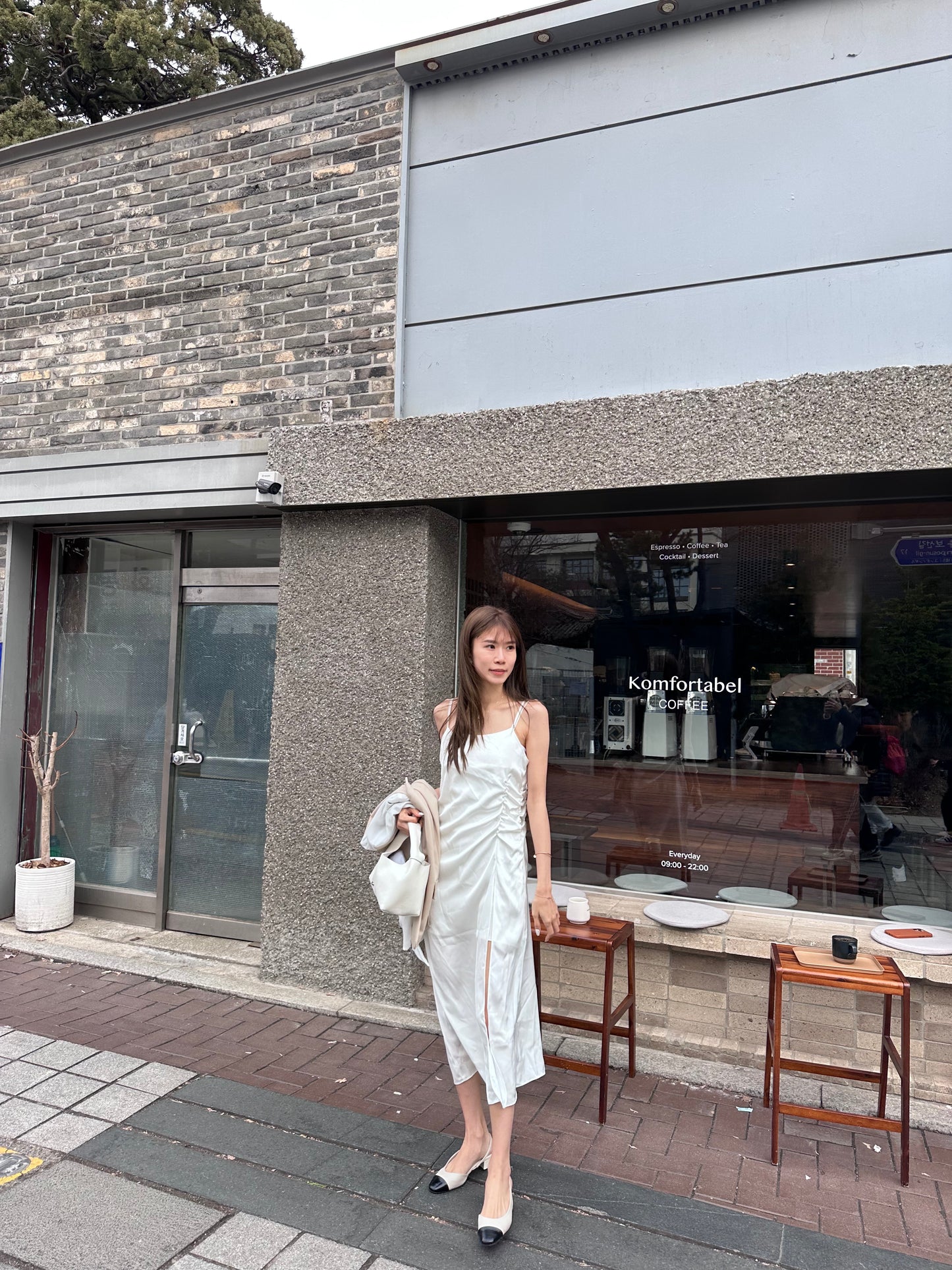 Tied Up Silk Maxi Dress