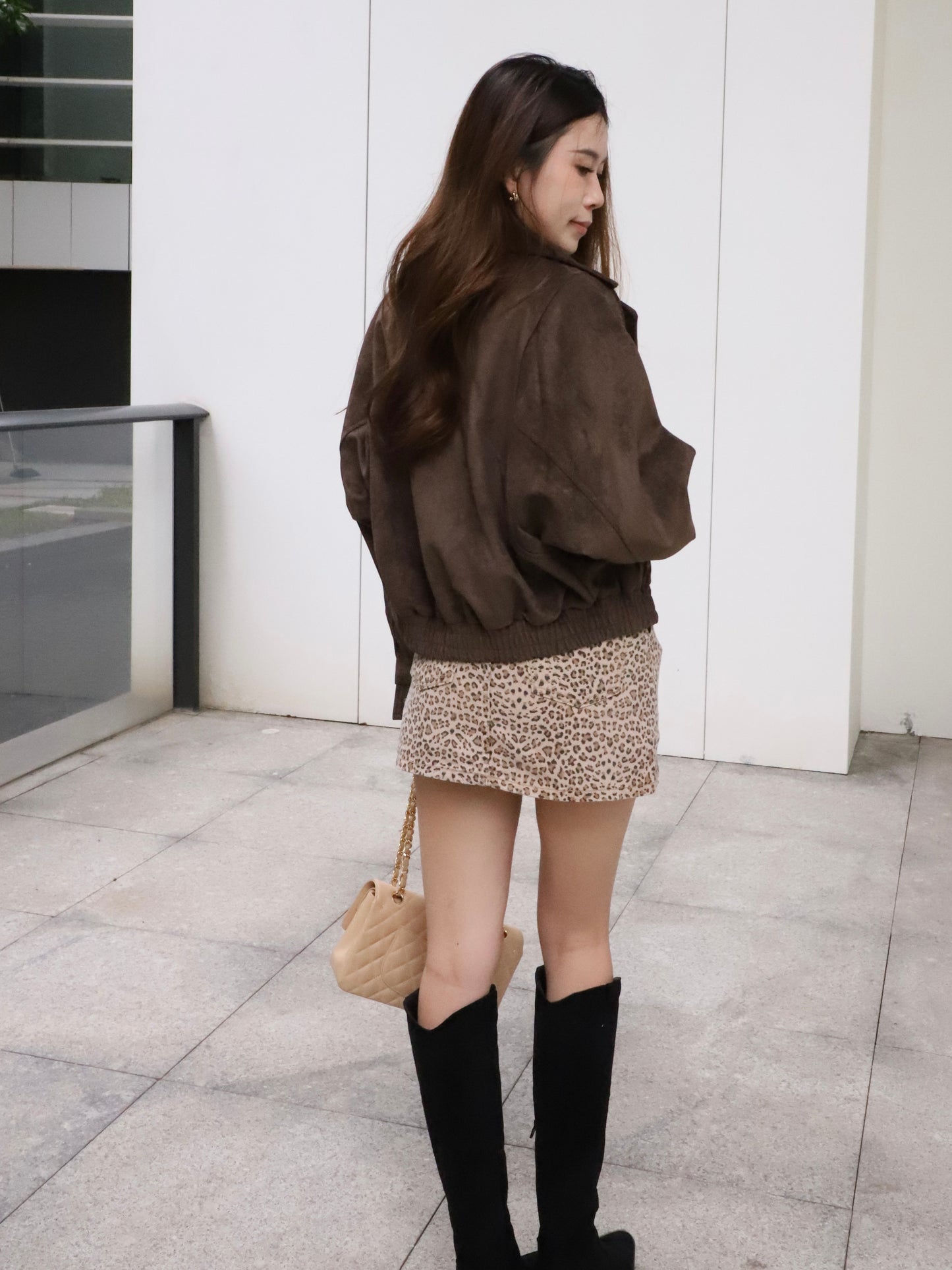 Suede Just Fit Jacket