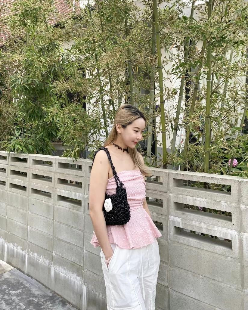 Strapless Towel Tank Top