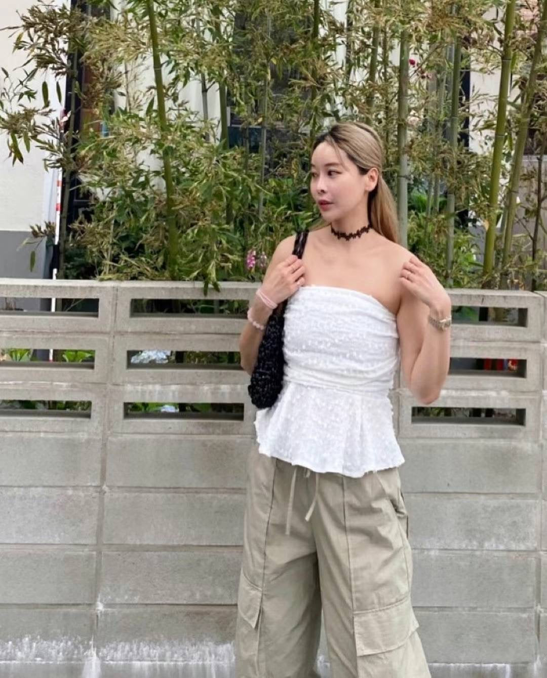 Strapless Towel Tank Top