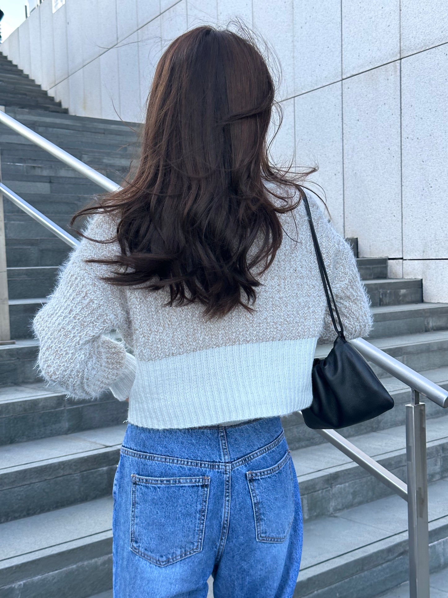 Diamond Button Tweed Cardigan