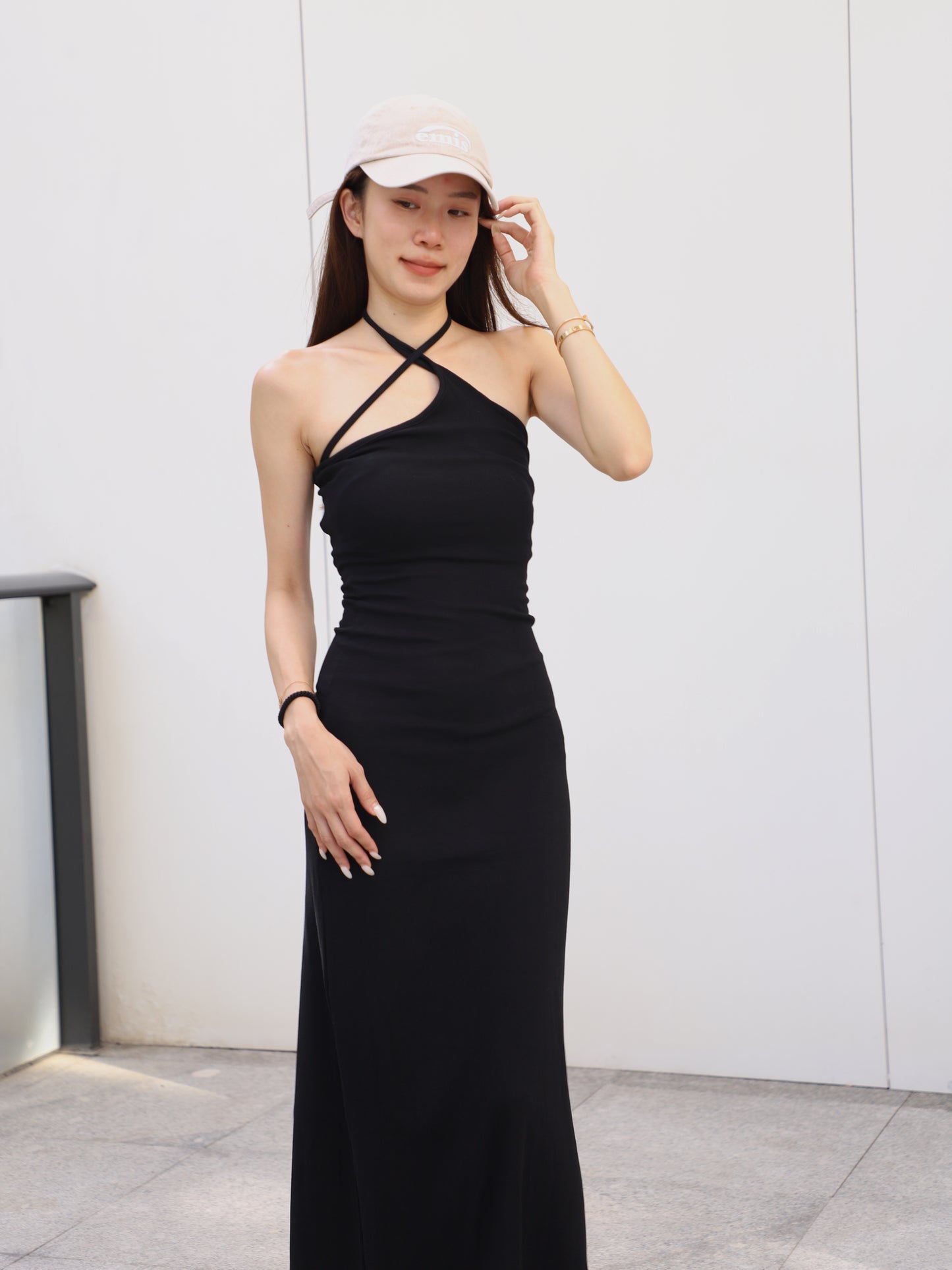 Cross Over Maxi Dress