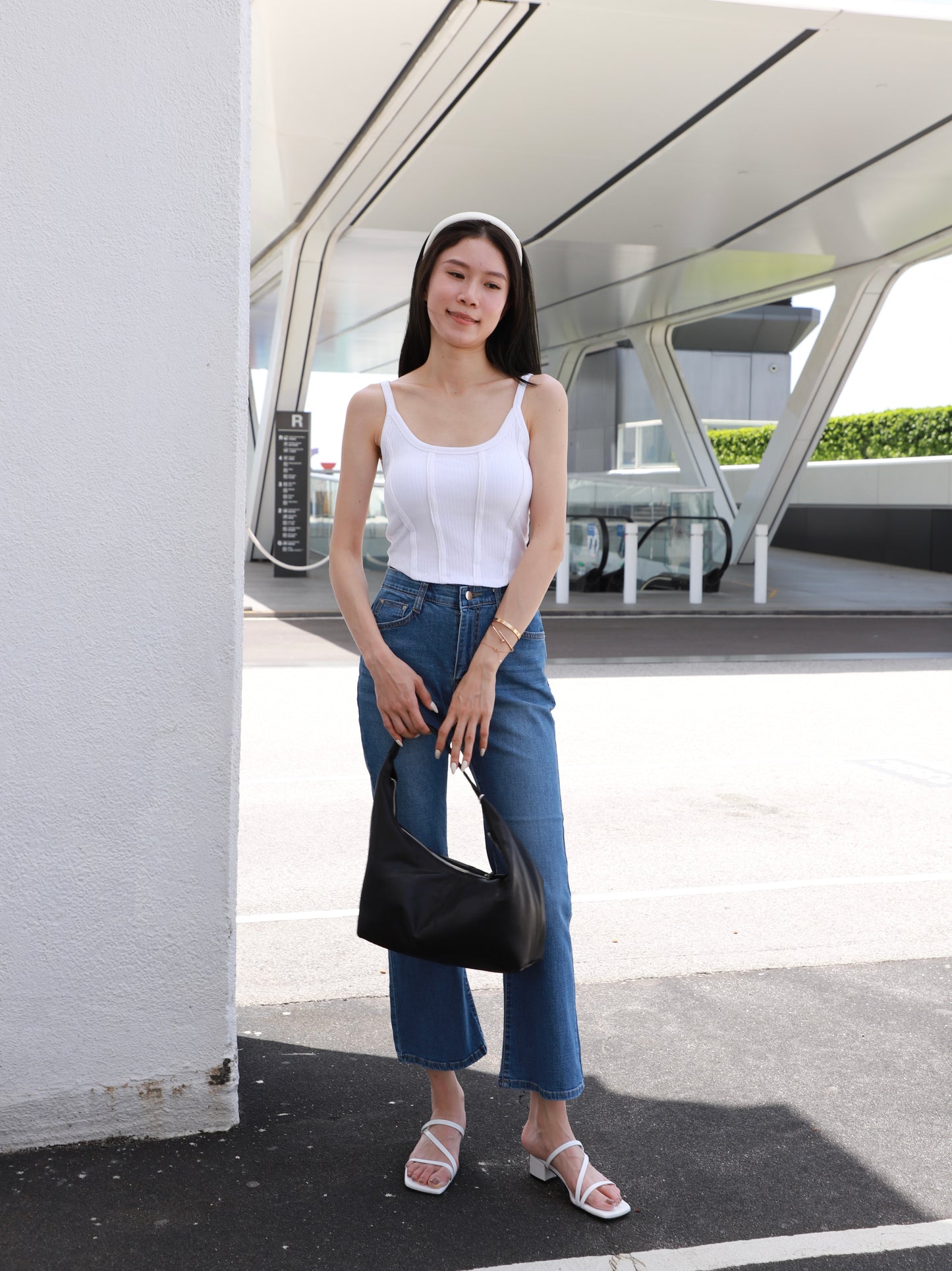 Usual Lined Tank Top with pads