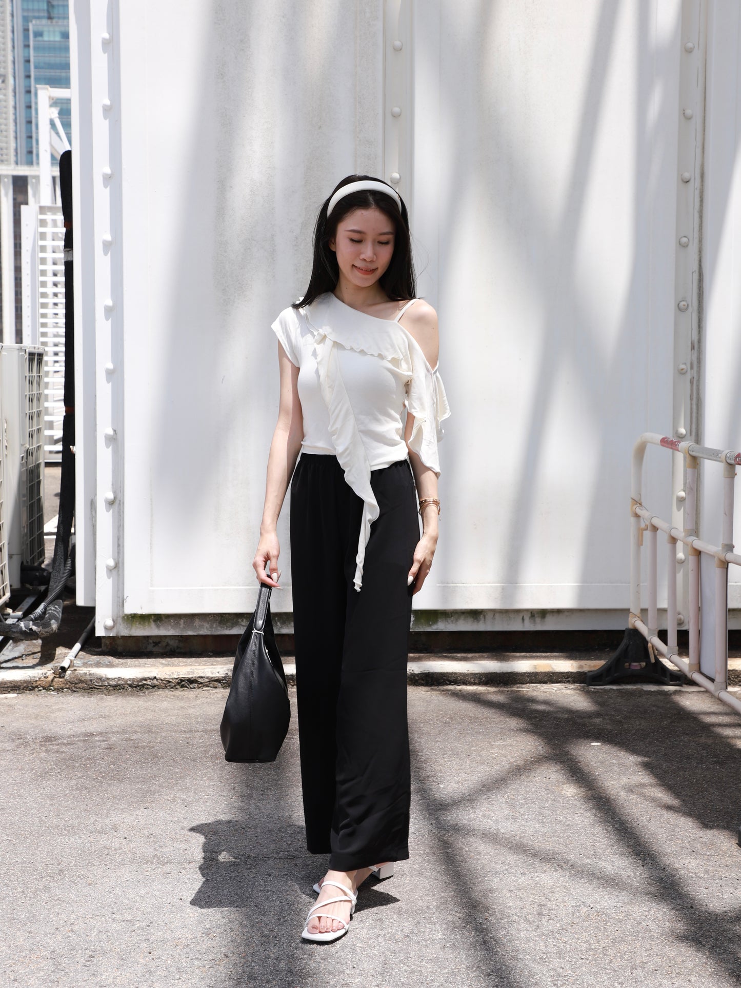Fishy Tied Cotton T Top