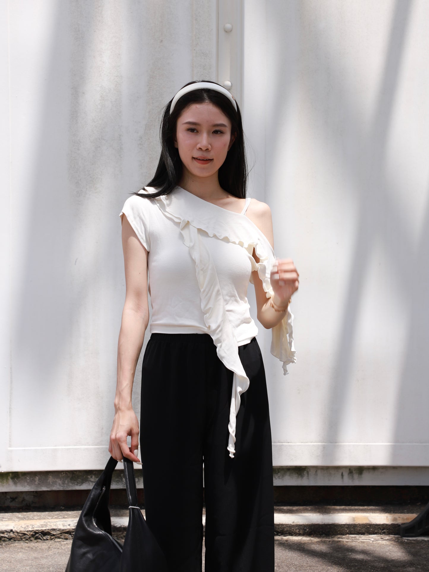 Fishy Tied Cotton T Top