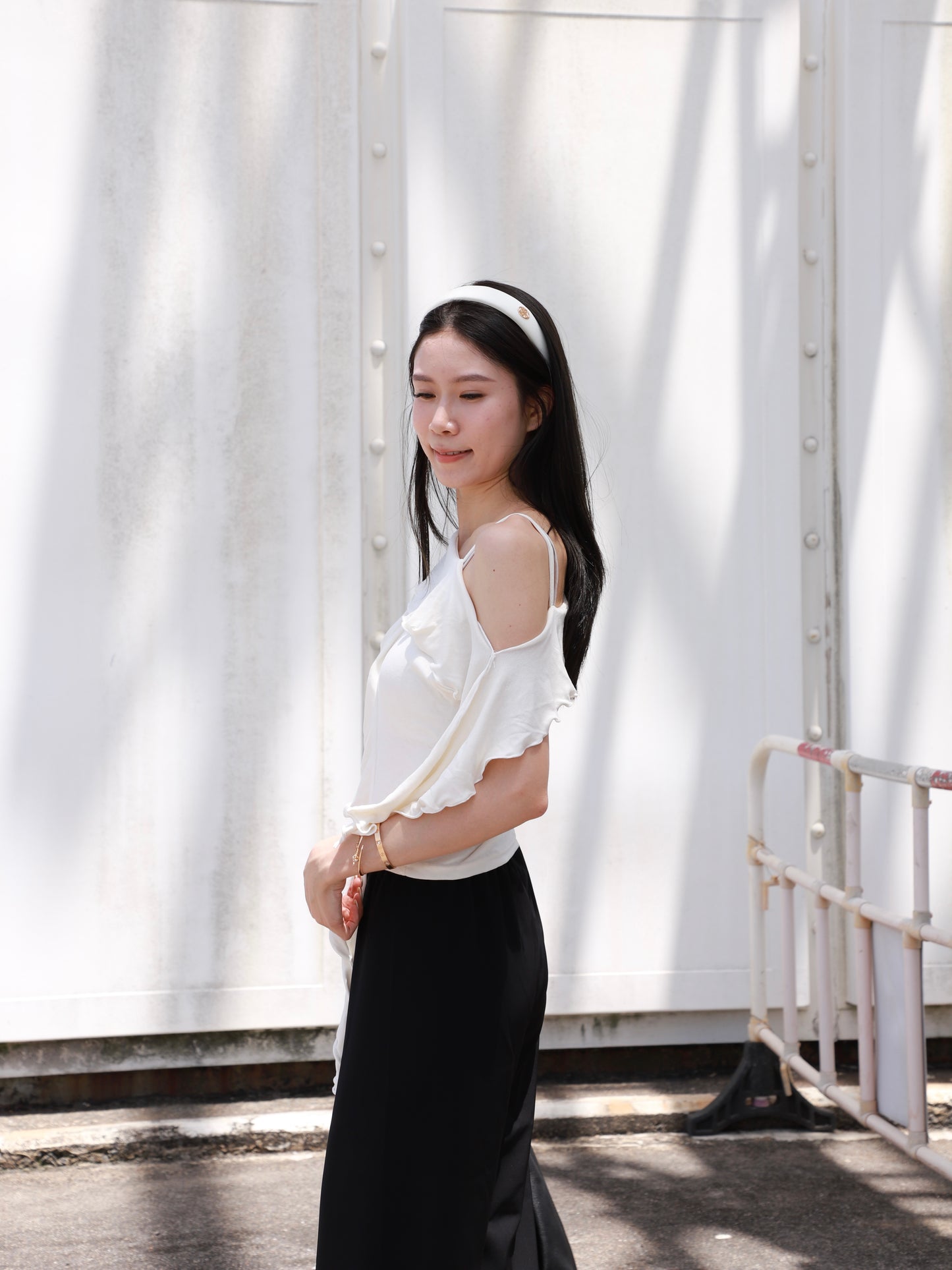 Fishy Tied Cotton T Top