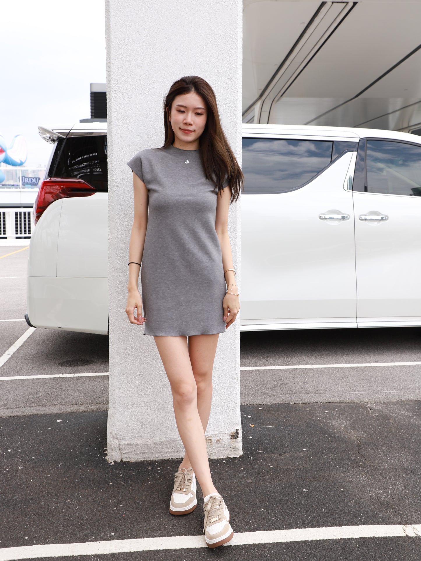 Letter B Mini Dress