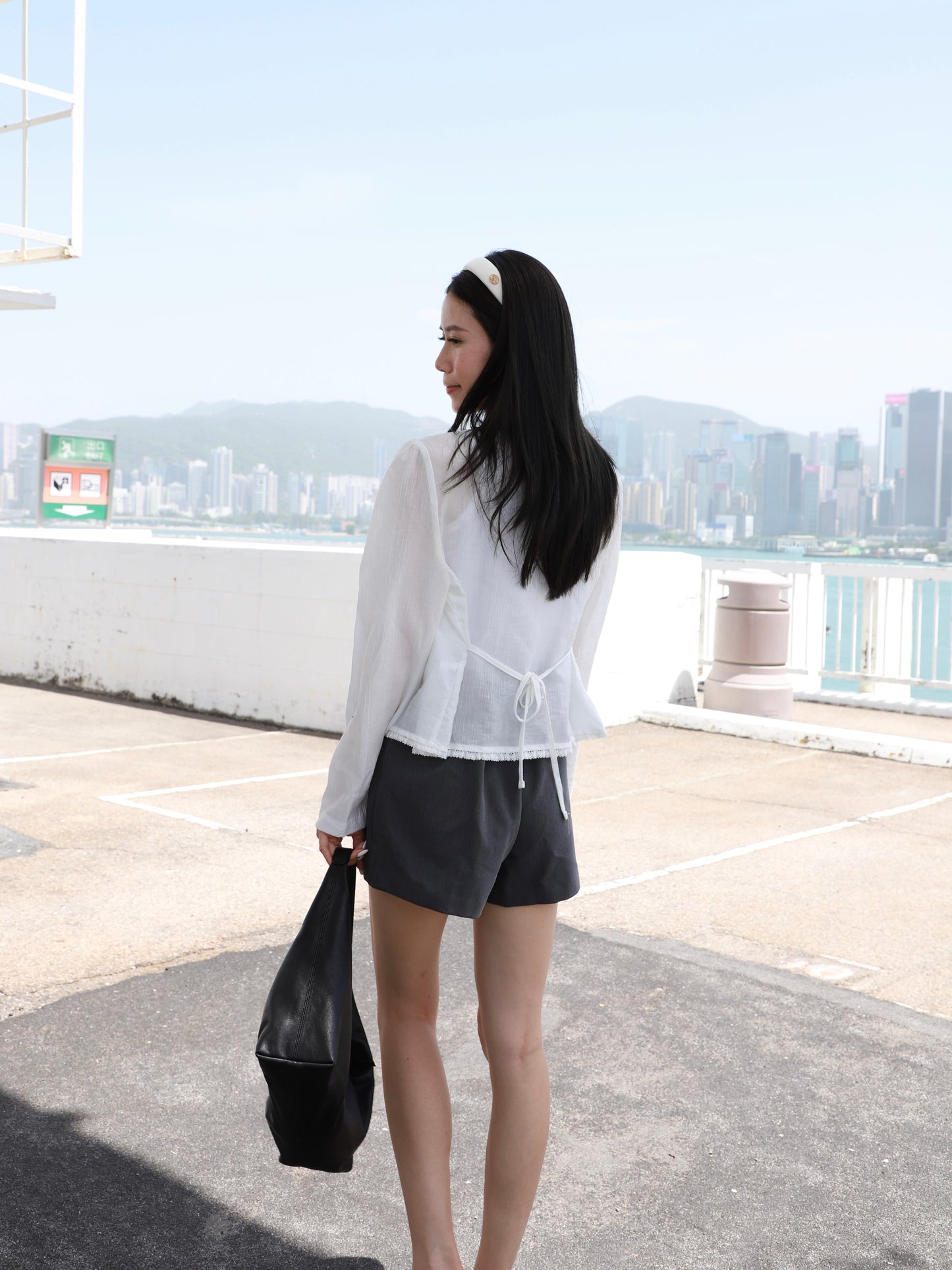 Lace Tied Back Cardigan