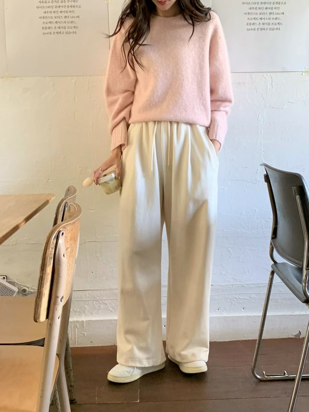Pink Girl Wool Sweater