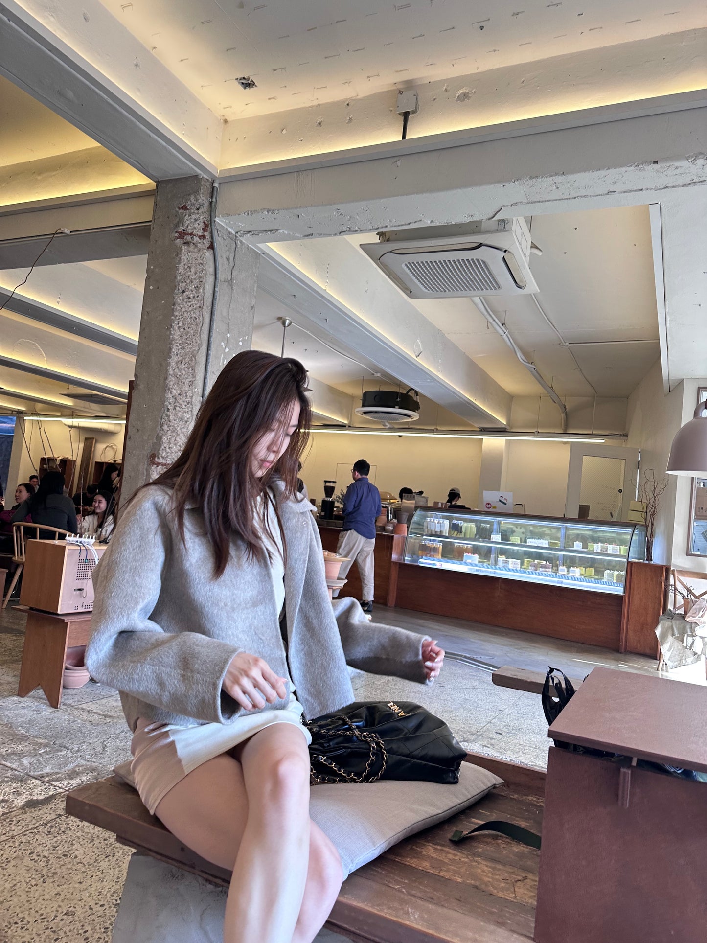 100% Wool Basic Button Jacket
