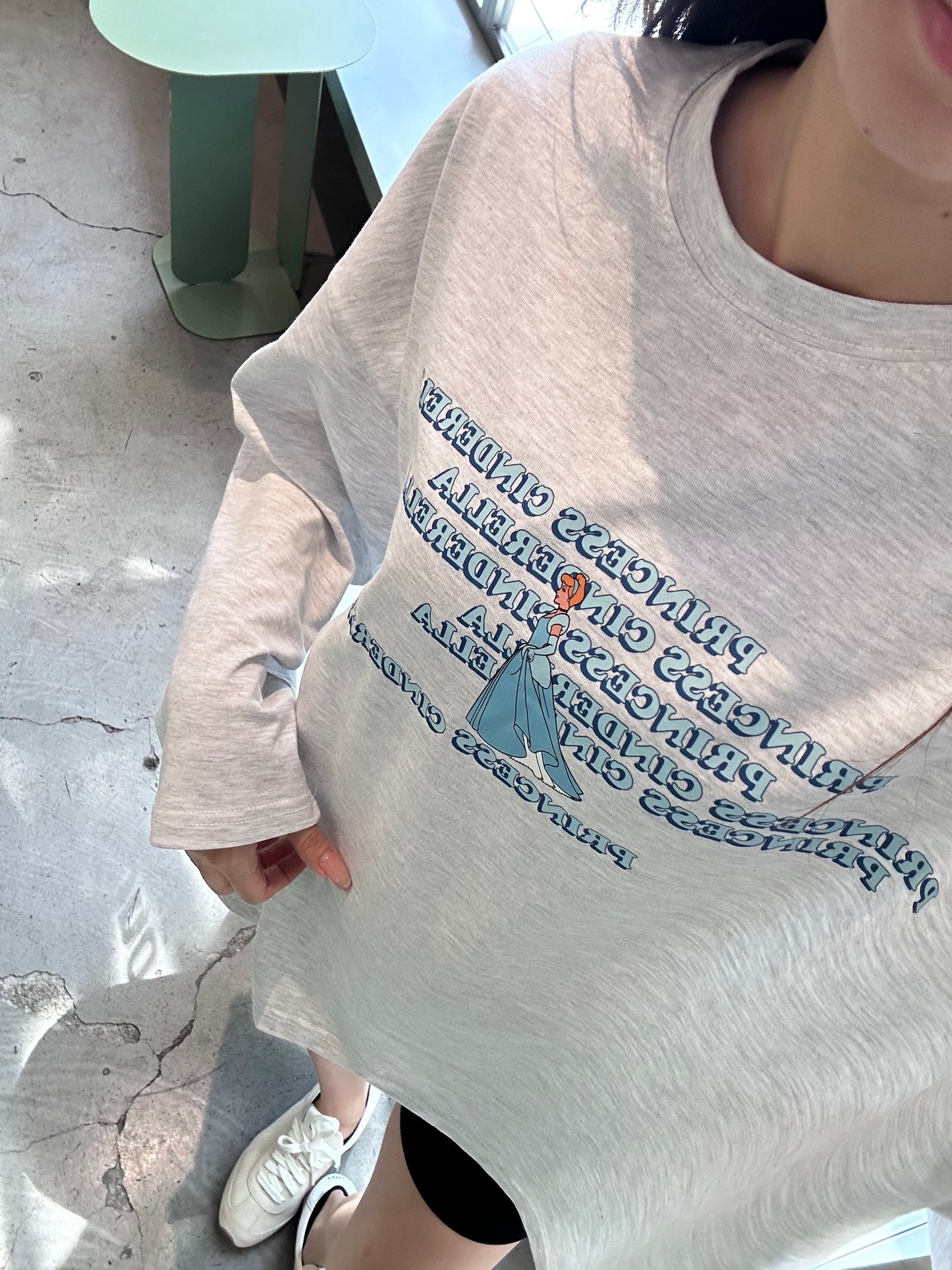 Princesses Cotton Long Sleeves Top