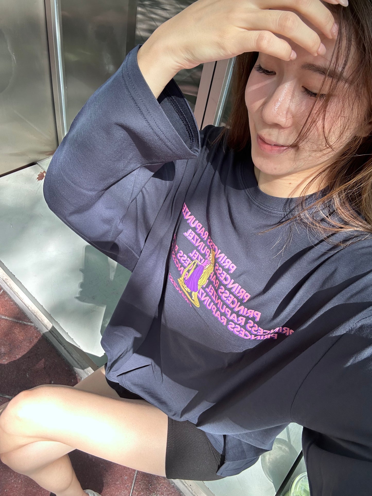 Princesses Cotton Long Sleeves Top