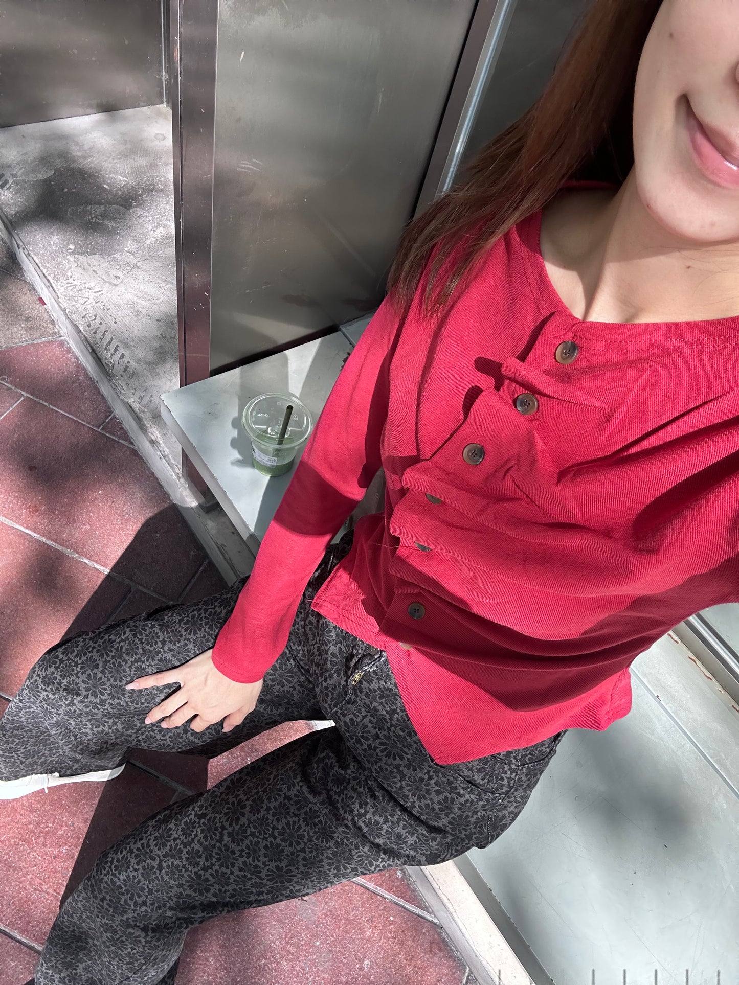 Whole Ruffles Long Sleeves Top