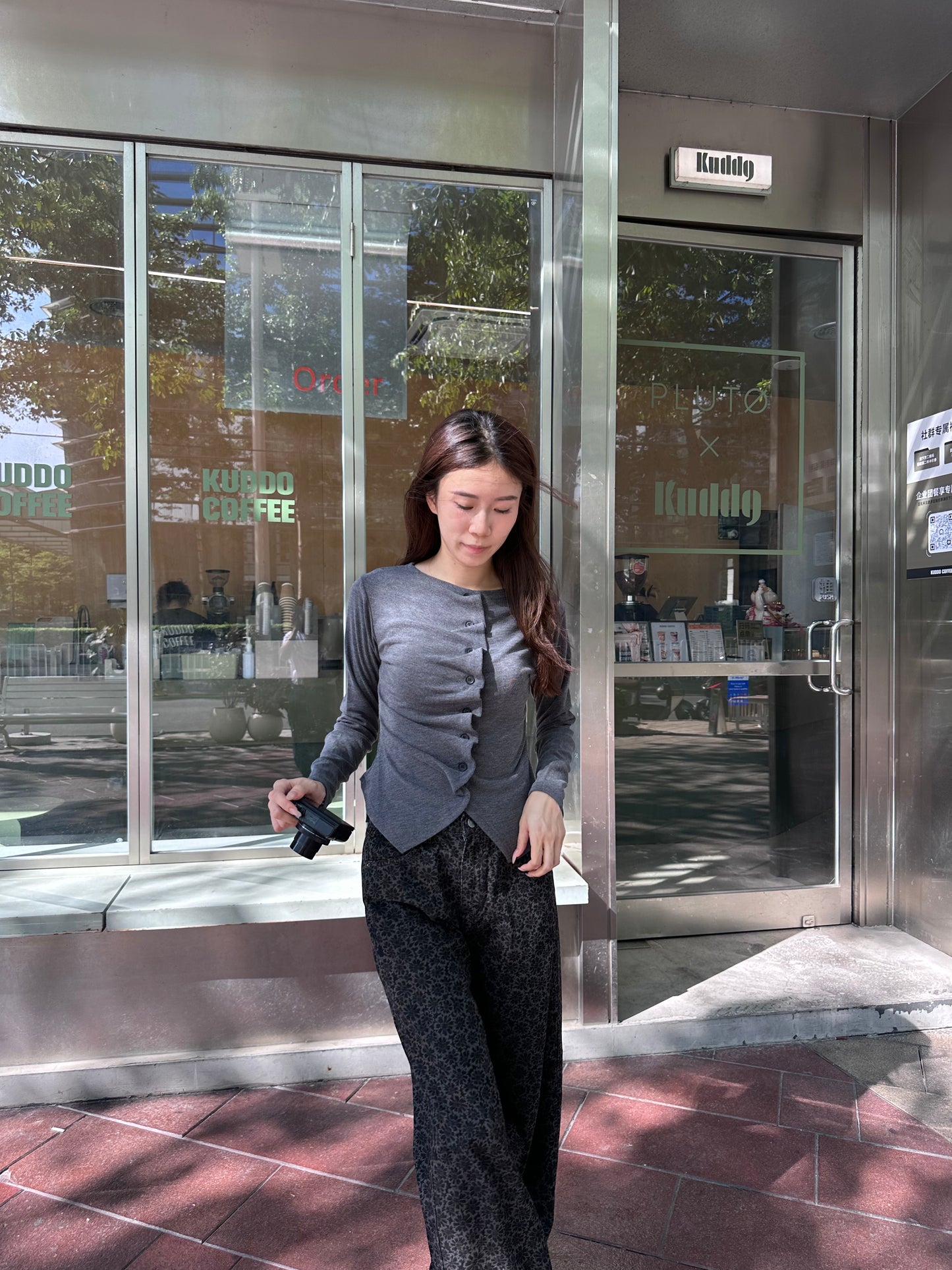 Whole Ruffles Long Sleeves Top